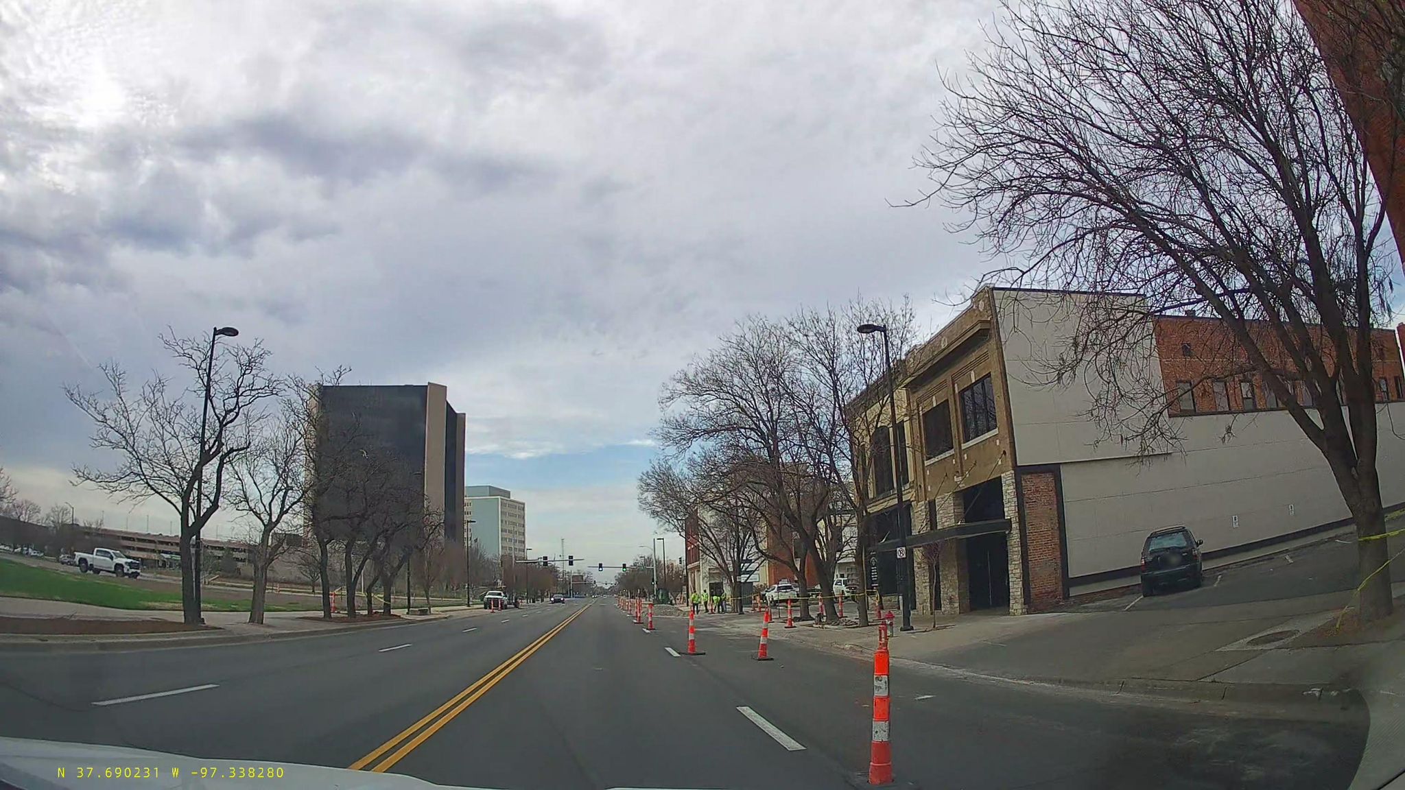 Street view of Wichita