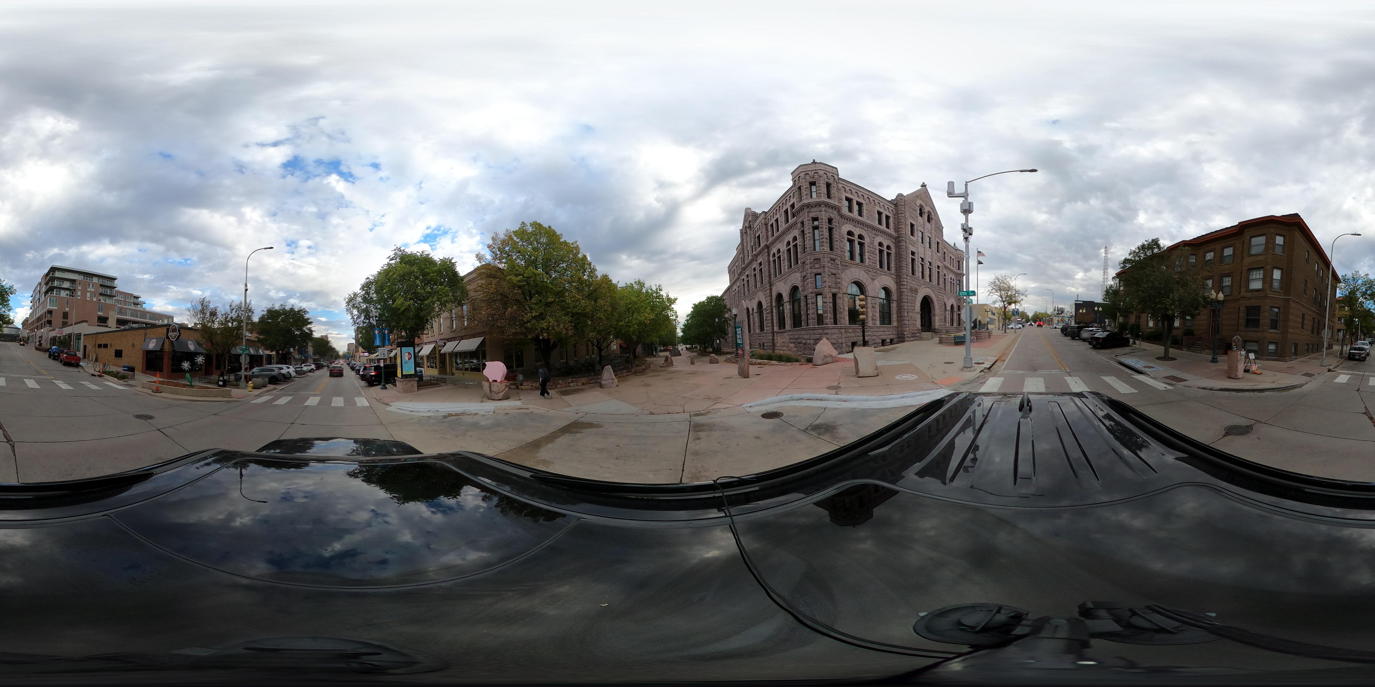 Street view of Sioux Falls
