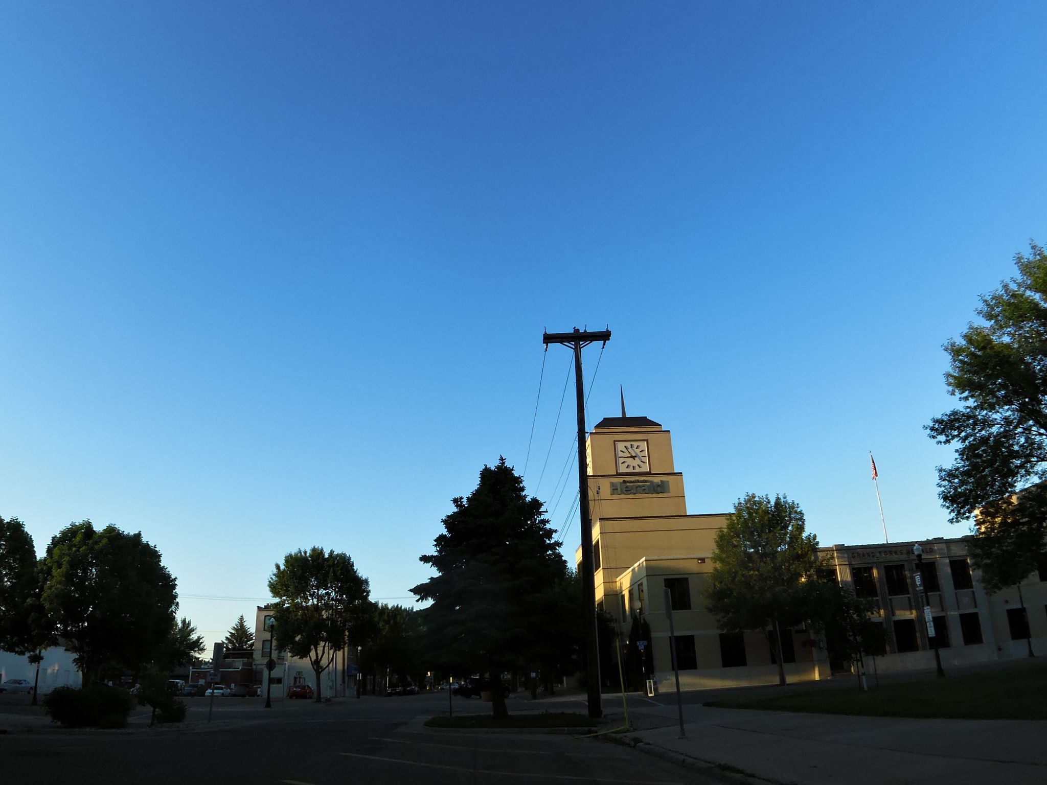 Street view of Grand Forks