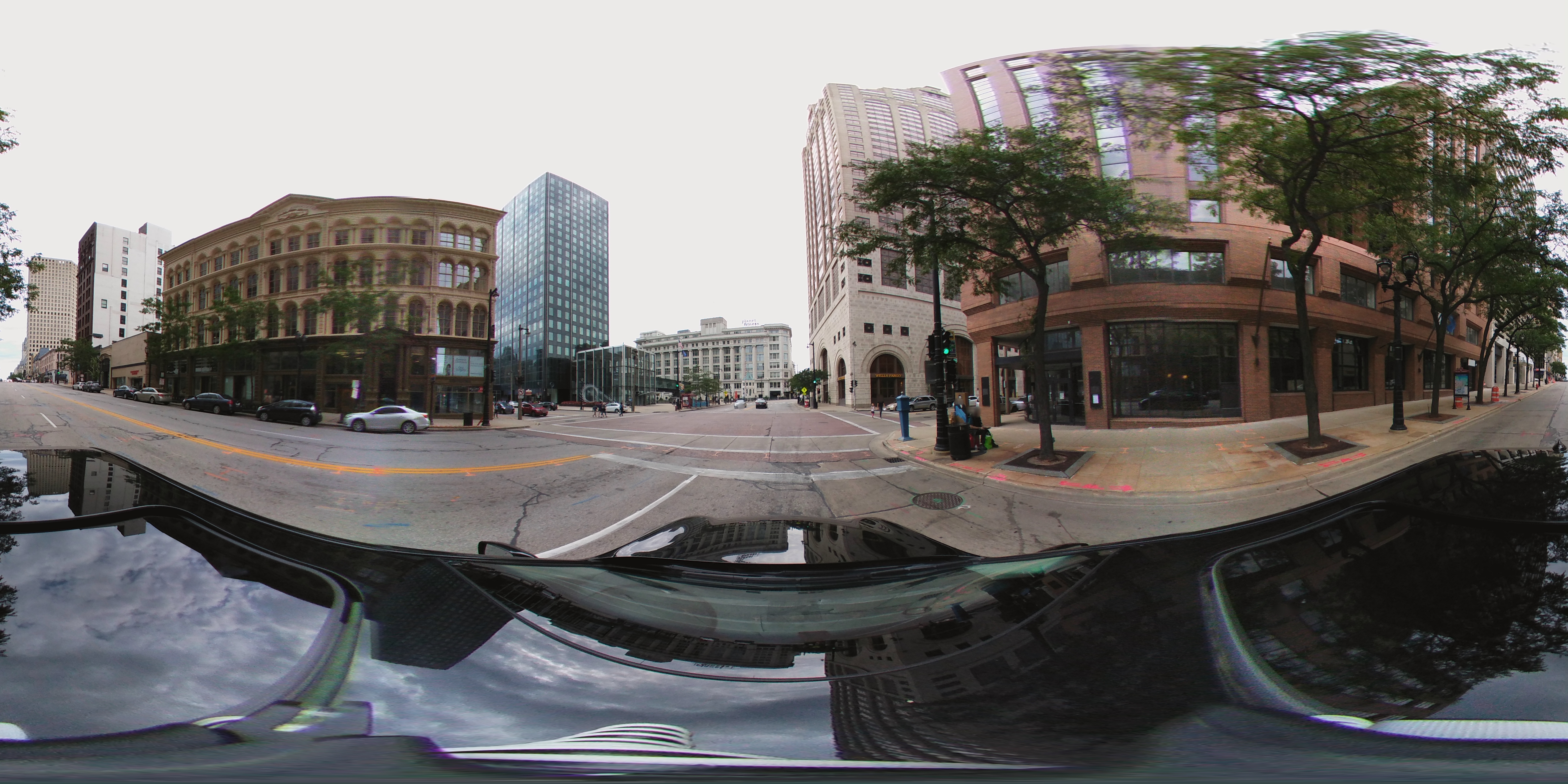 Street view of Milwaukee
