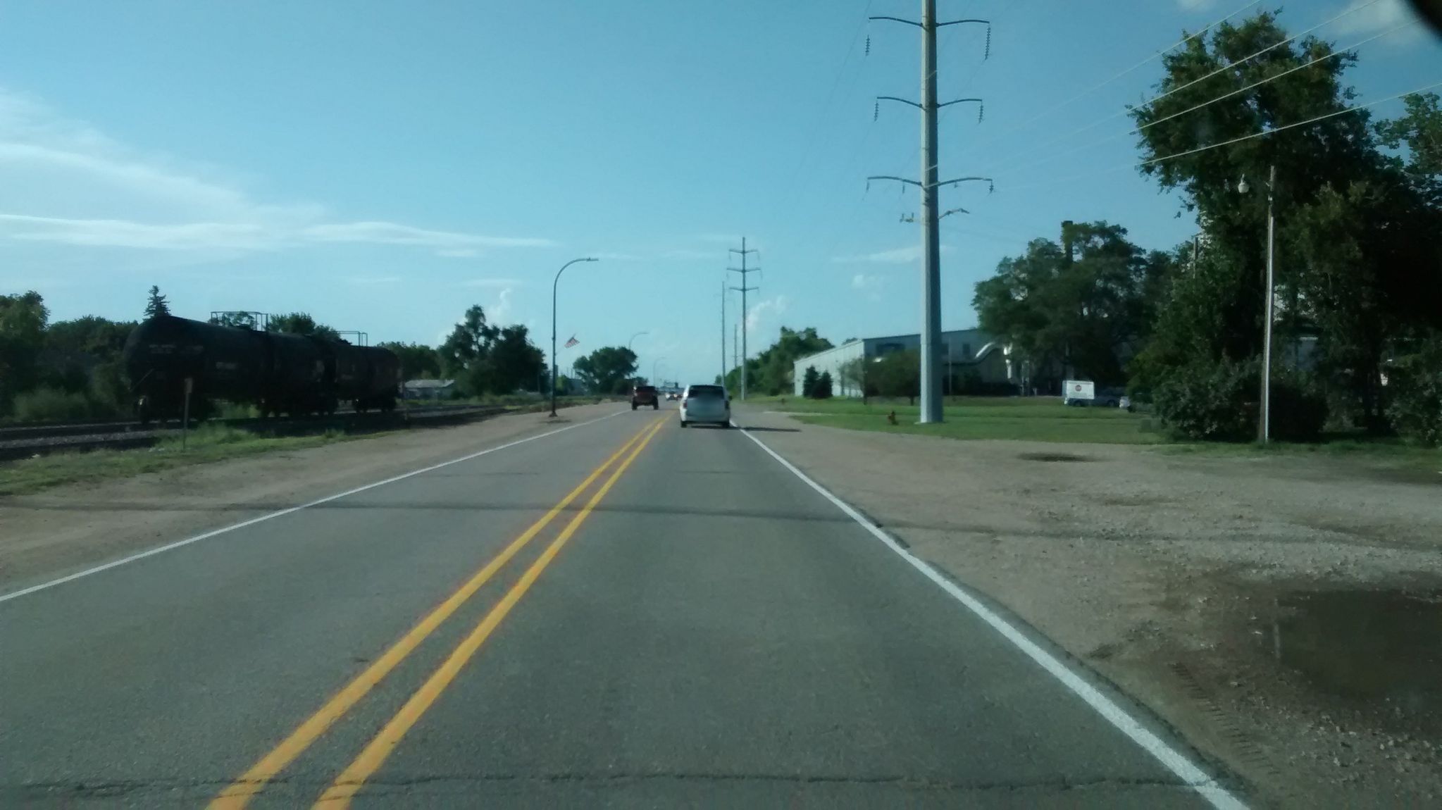 Street view of Sergeant Bluff