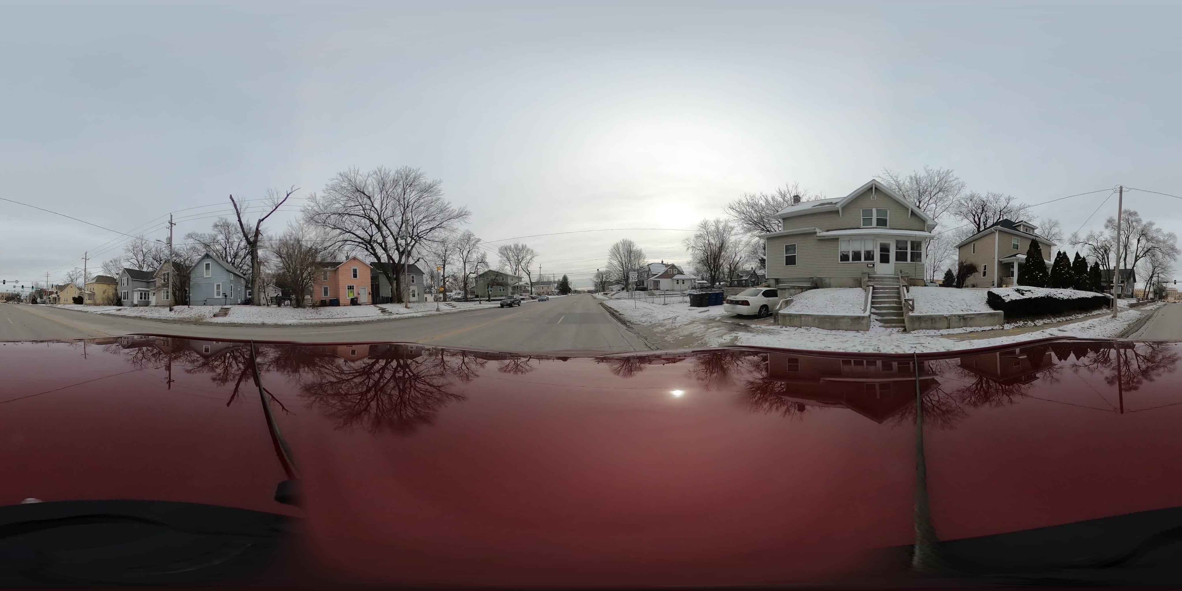 Street view of Des Moines