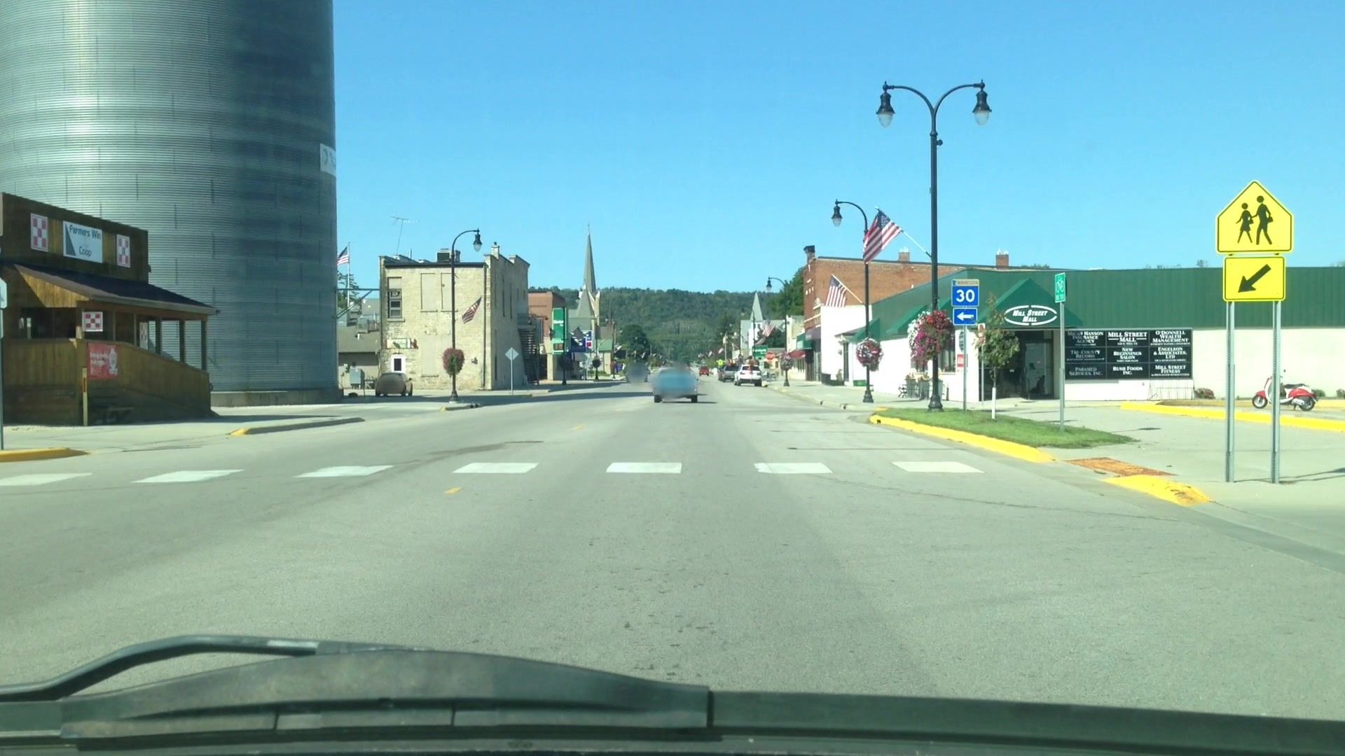 Street view of Rushford