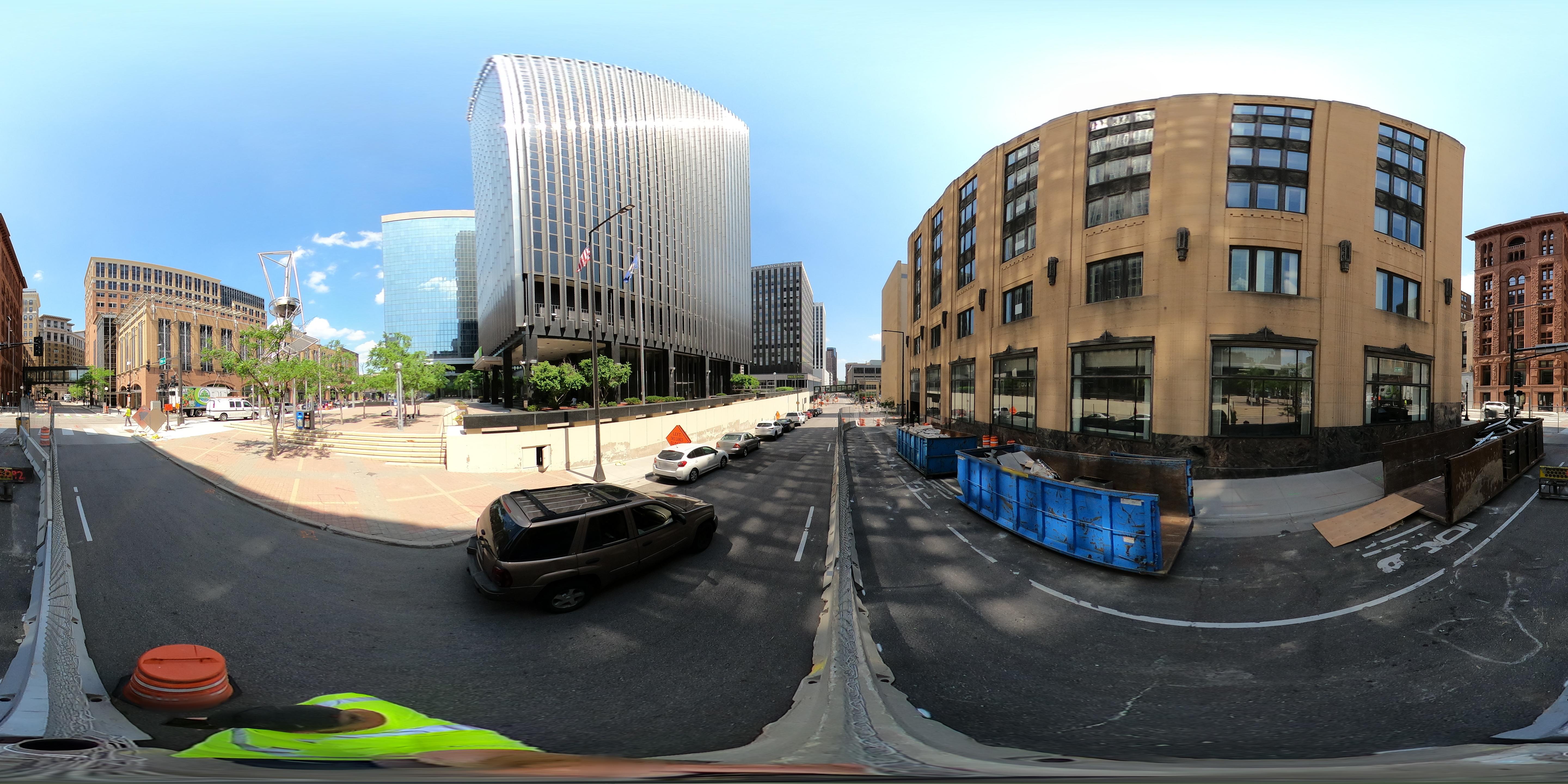 Street view of Saint Paul
