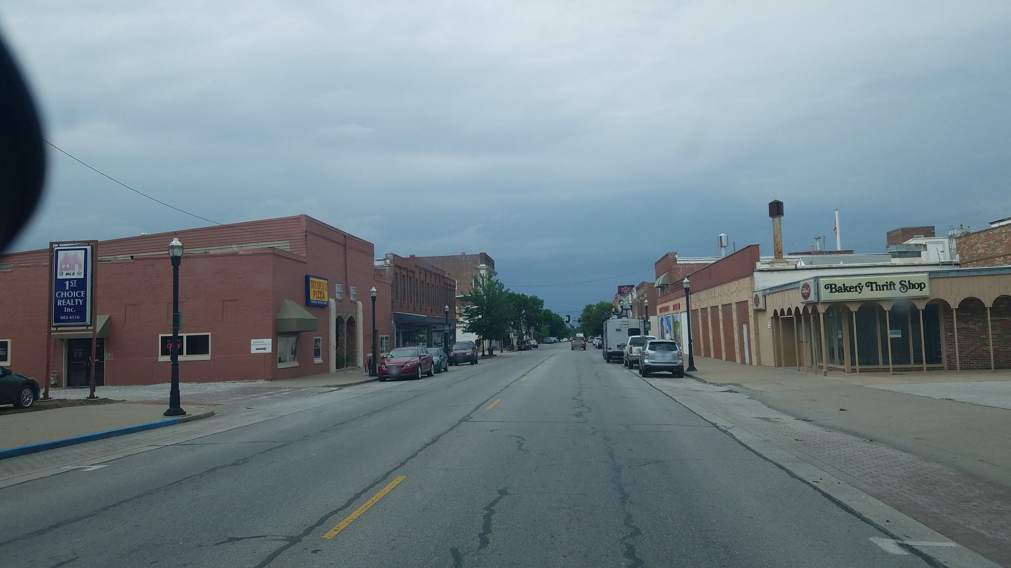 Street view of Boonville