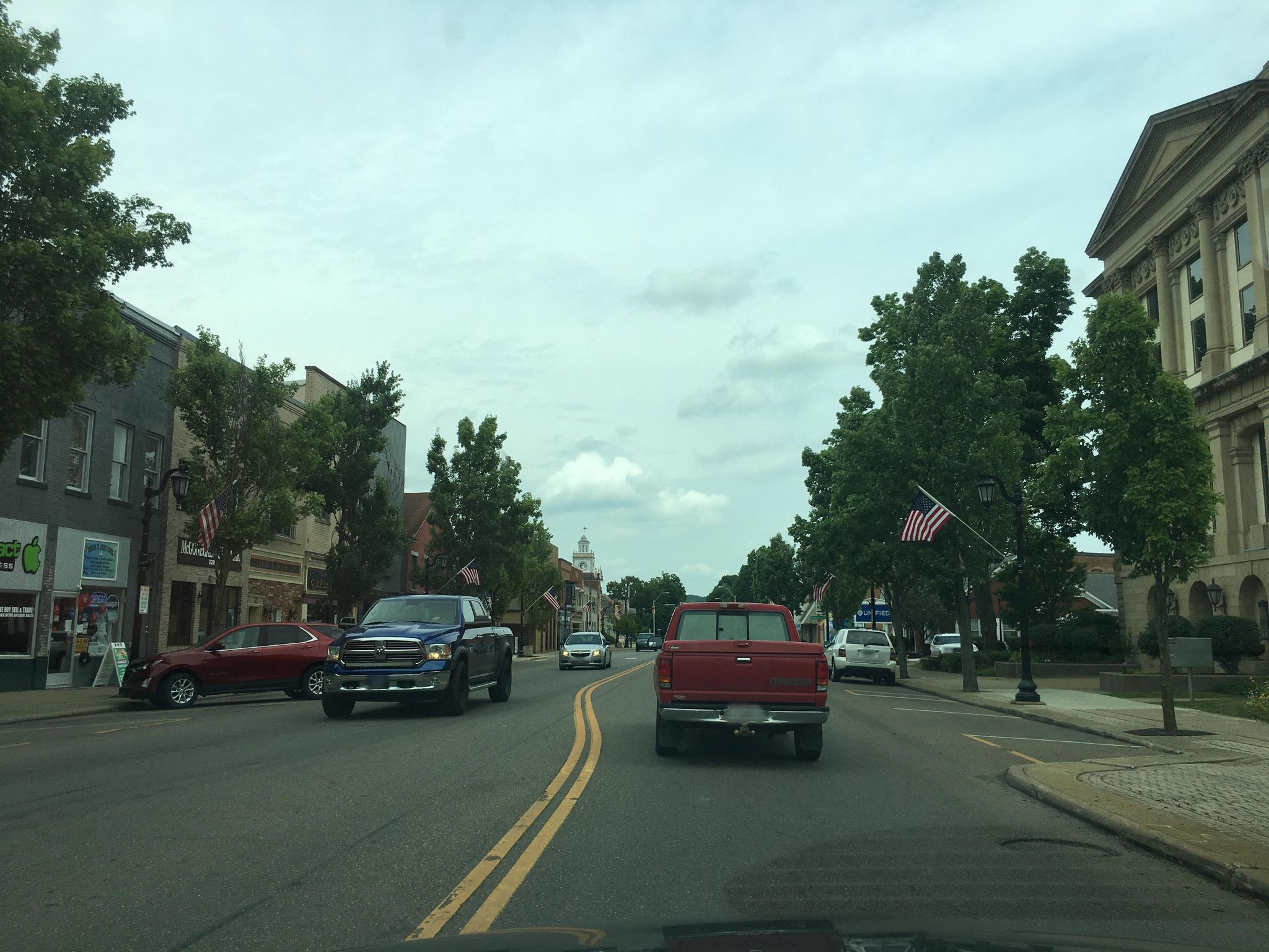 Street view of New Philadelphia