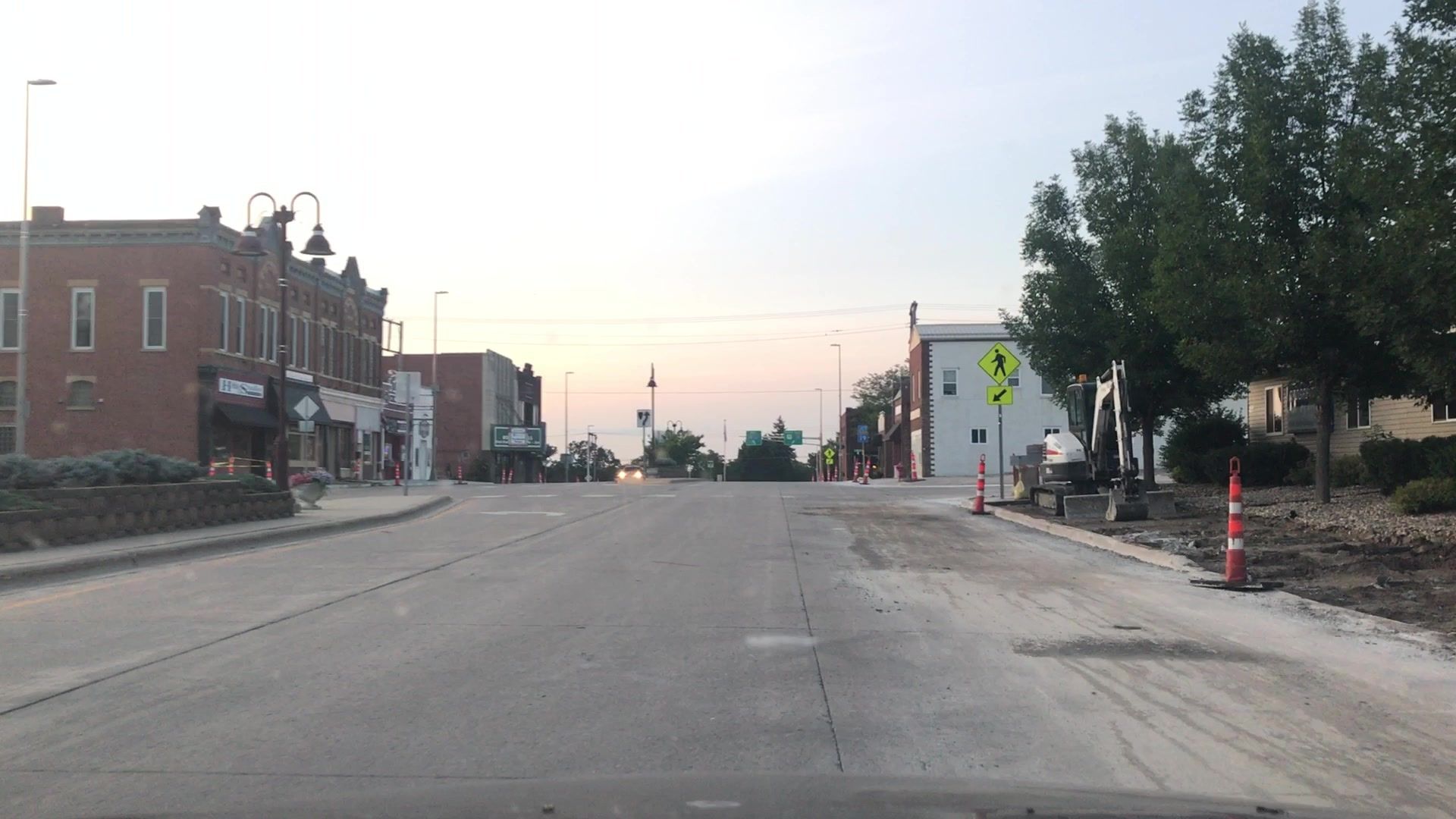 Street view of Redwood Falls