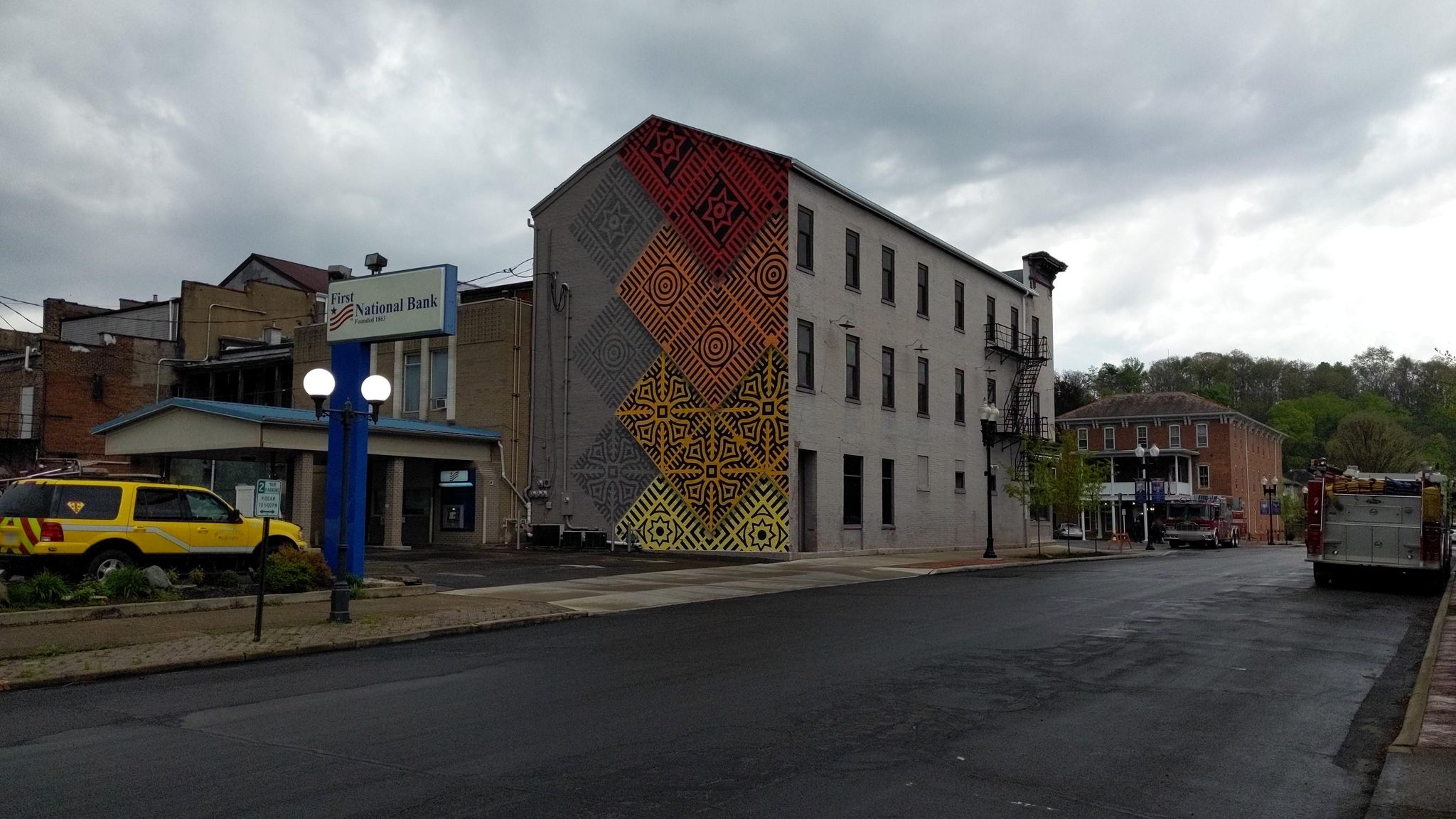 Street view of Nelsonville