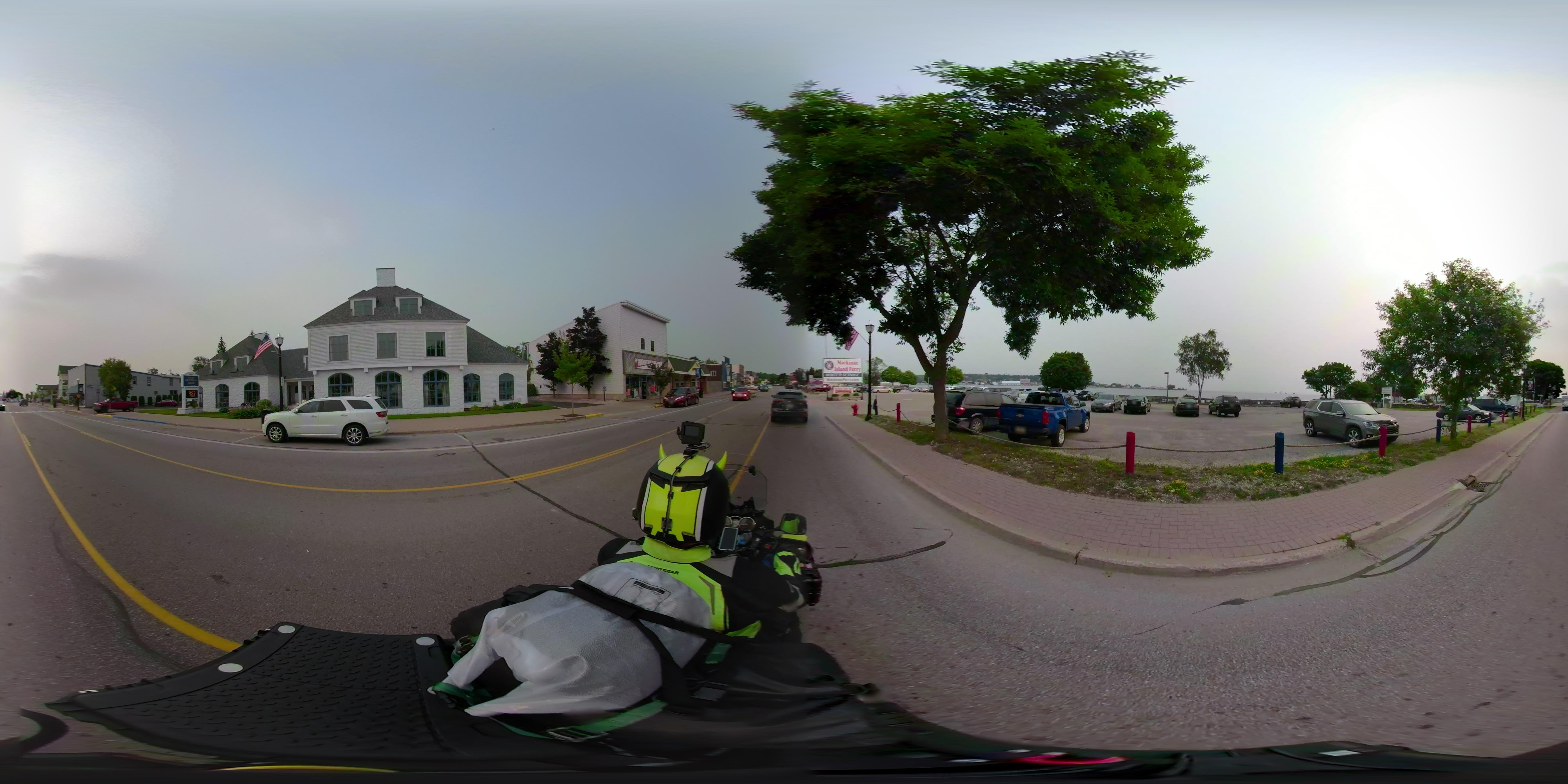 Street view of Saint Ignace