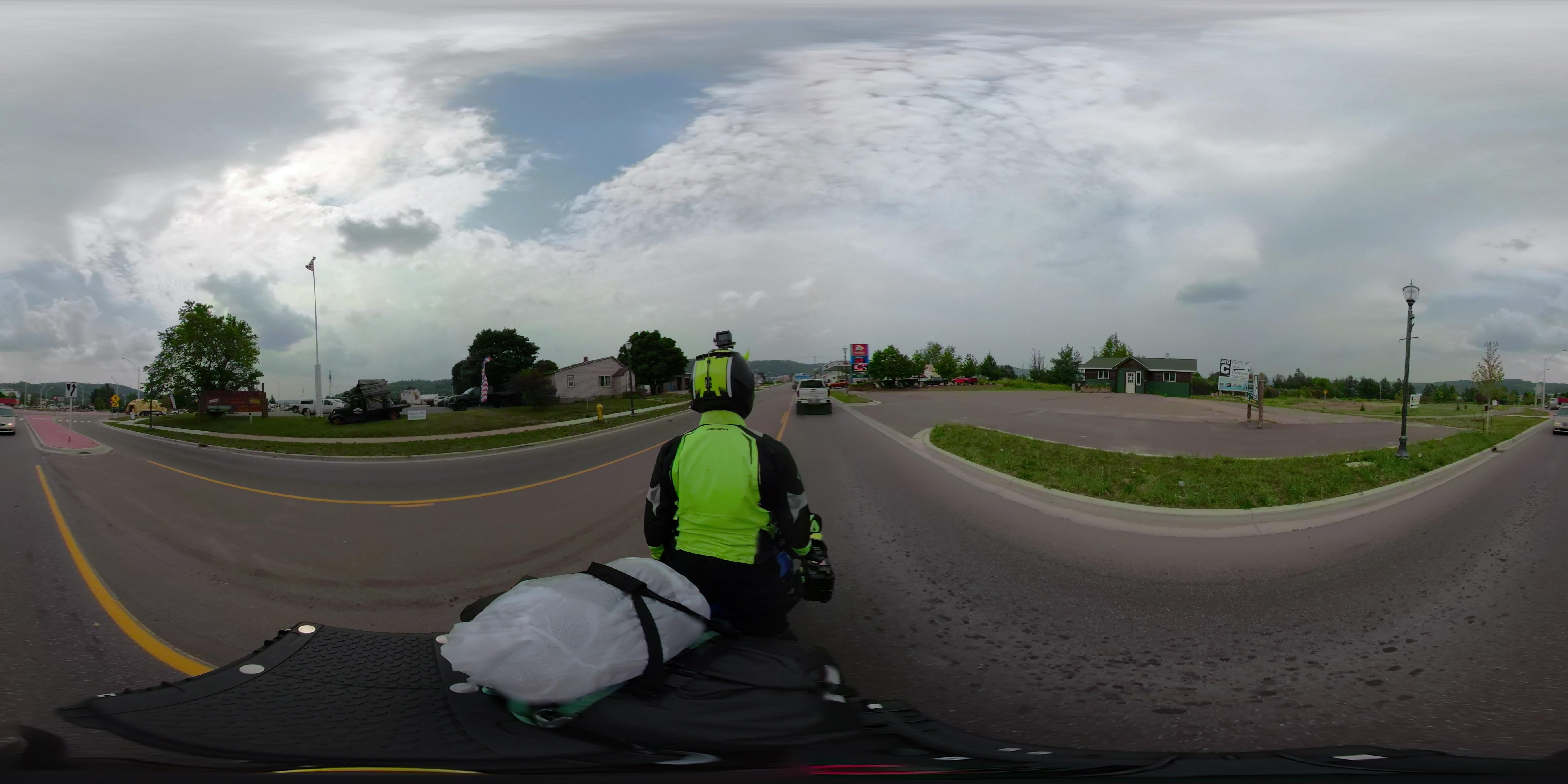 Street view of Munising