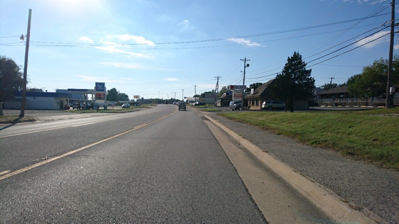 Street view of Saint Robert
