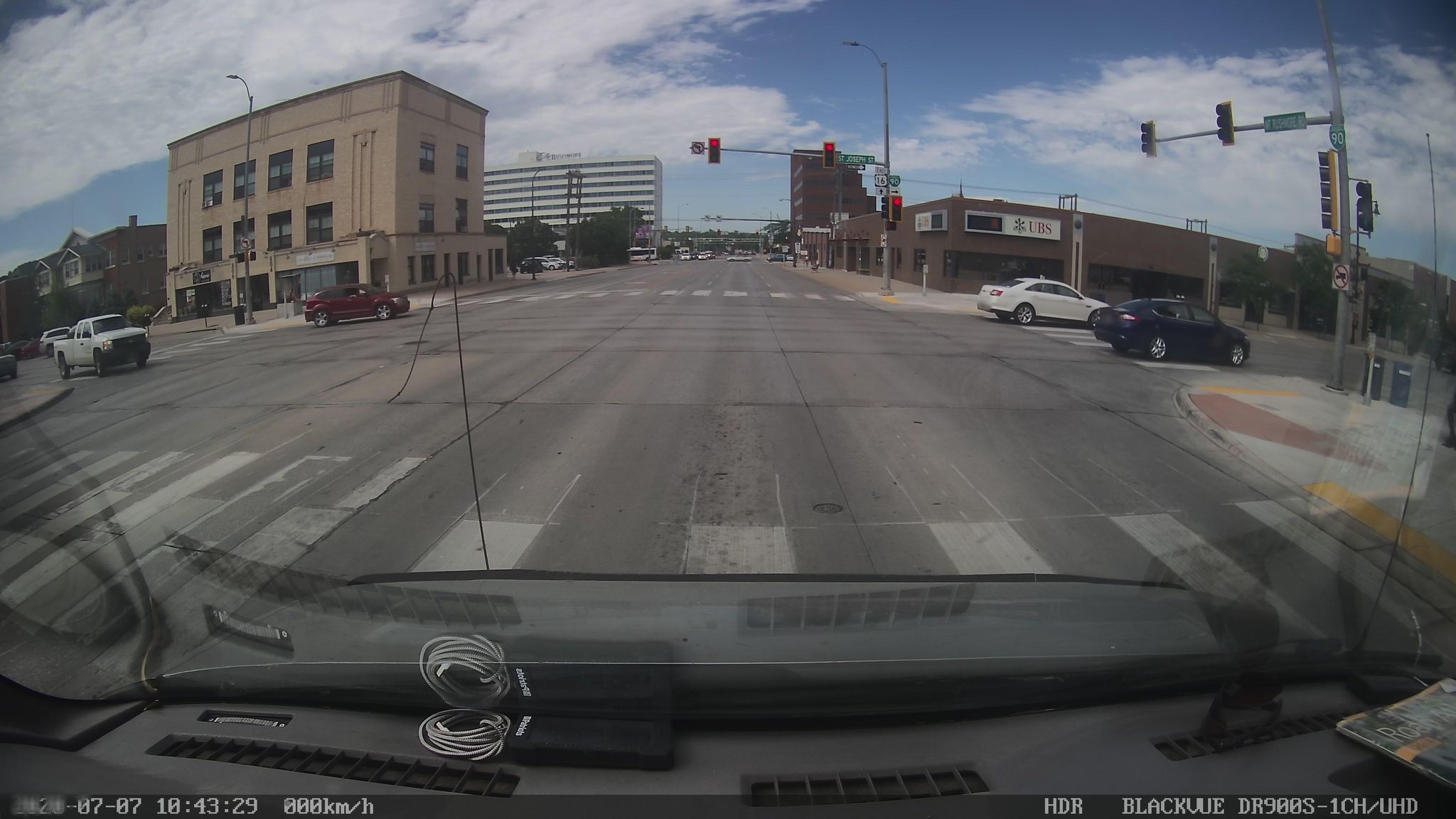 Street view of Rapid City