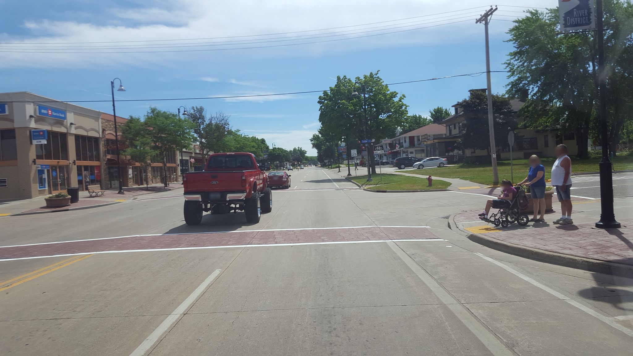 Street view of Wisconsin Dells