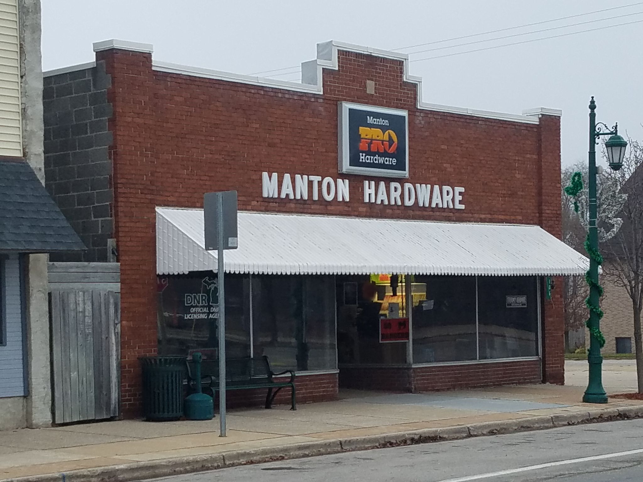 Street view of Manton