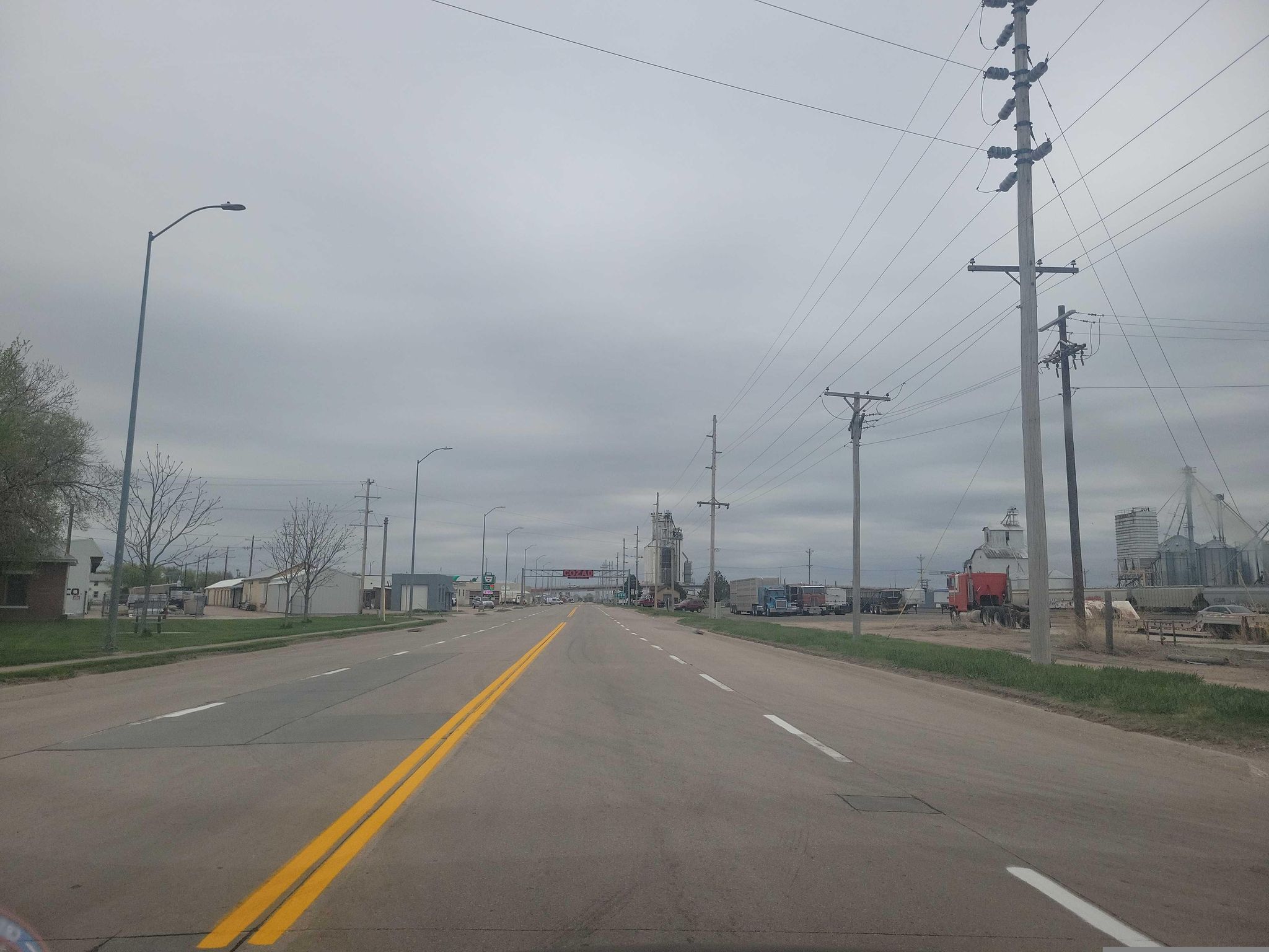 Street view of Cozad