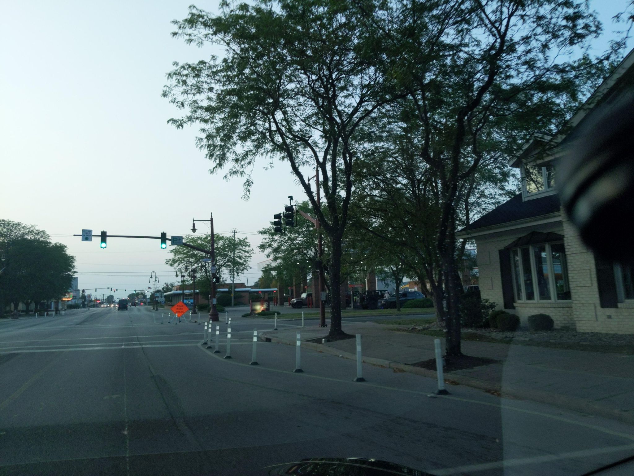 Street view of Maumee