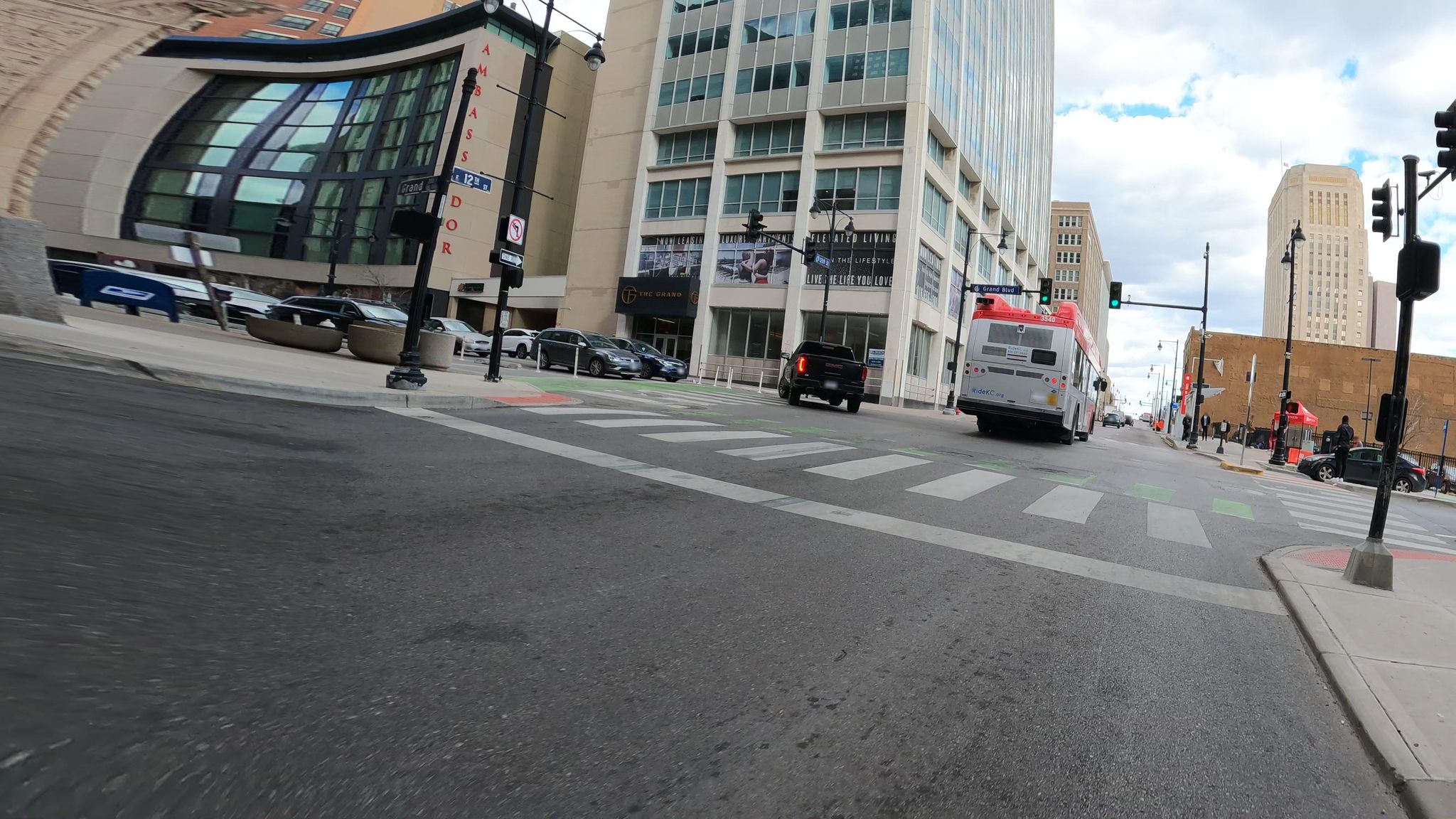 Street view of Kansas City