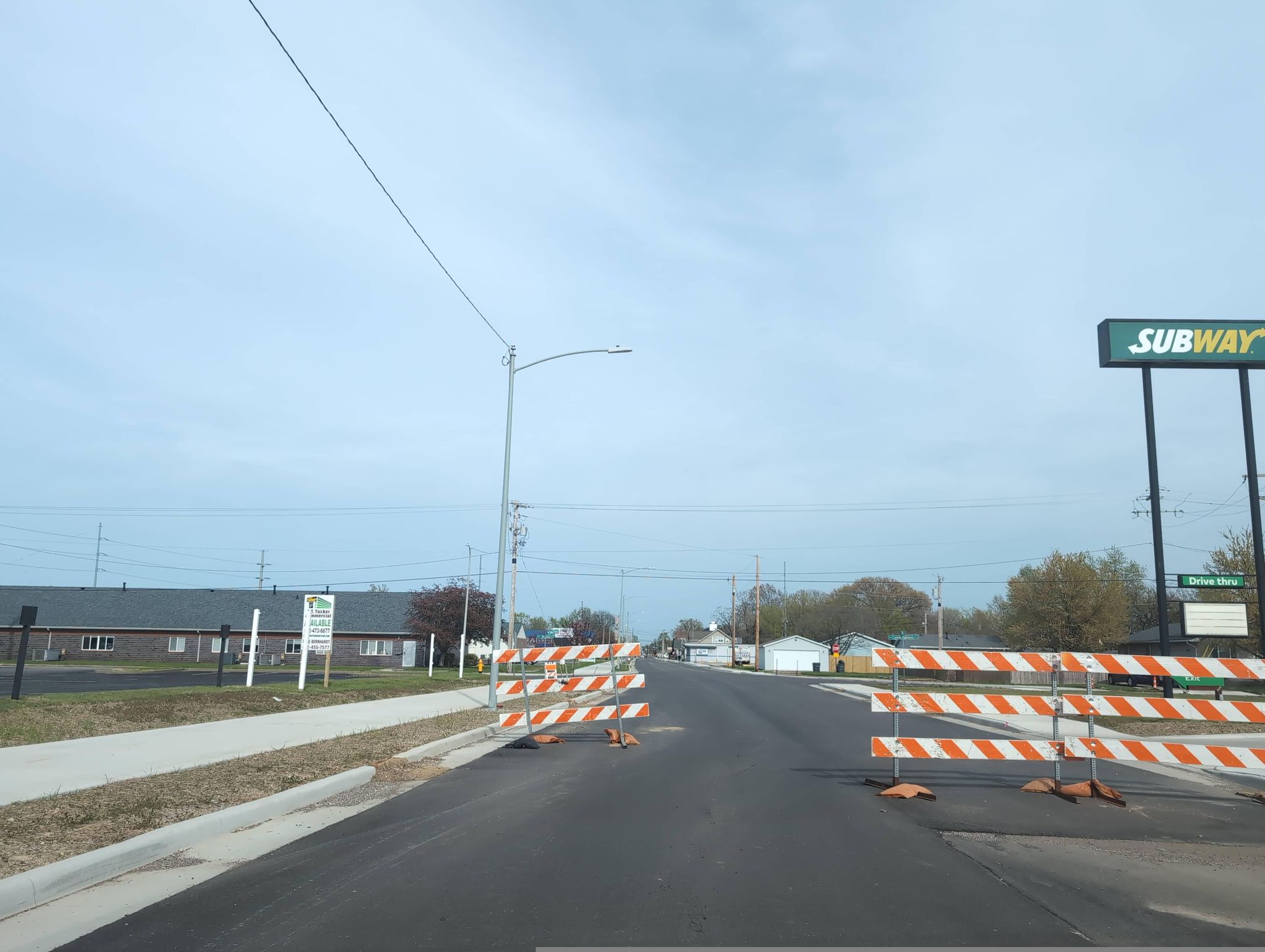 Street view of Evansville