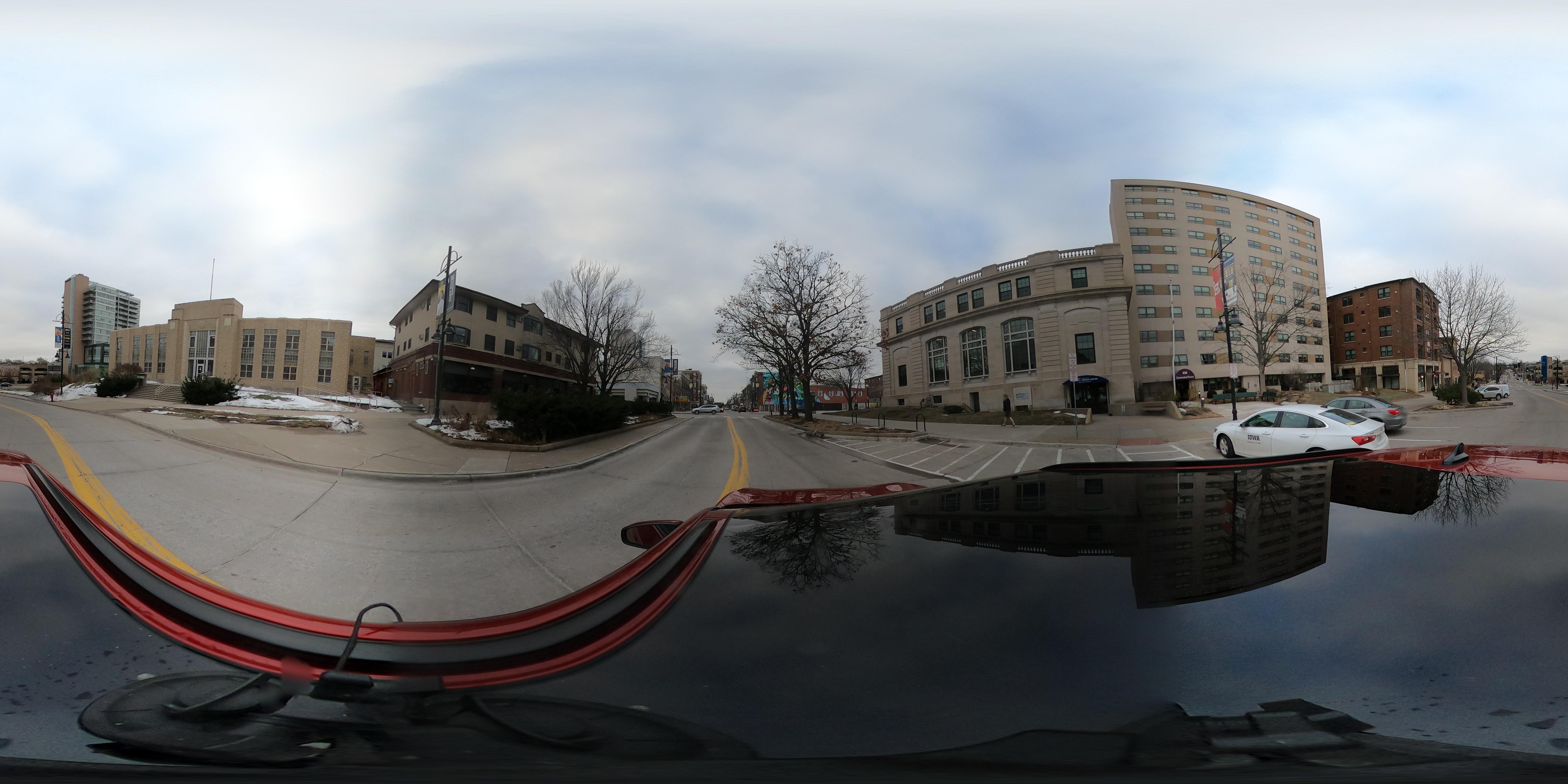 Street view of Iowa City