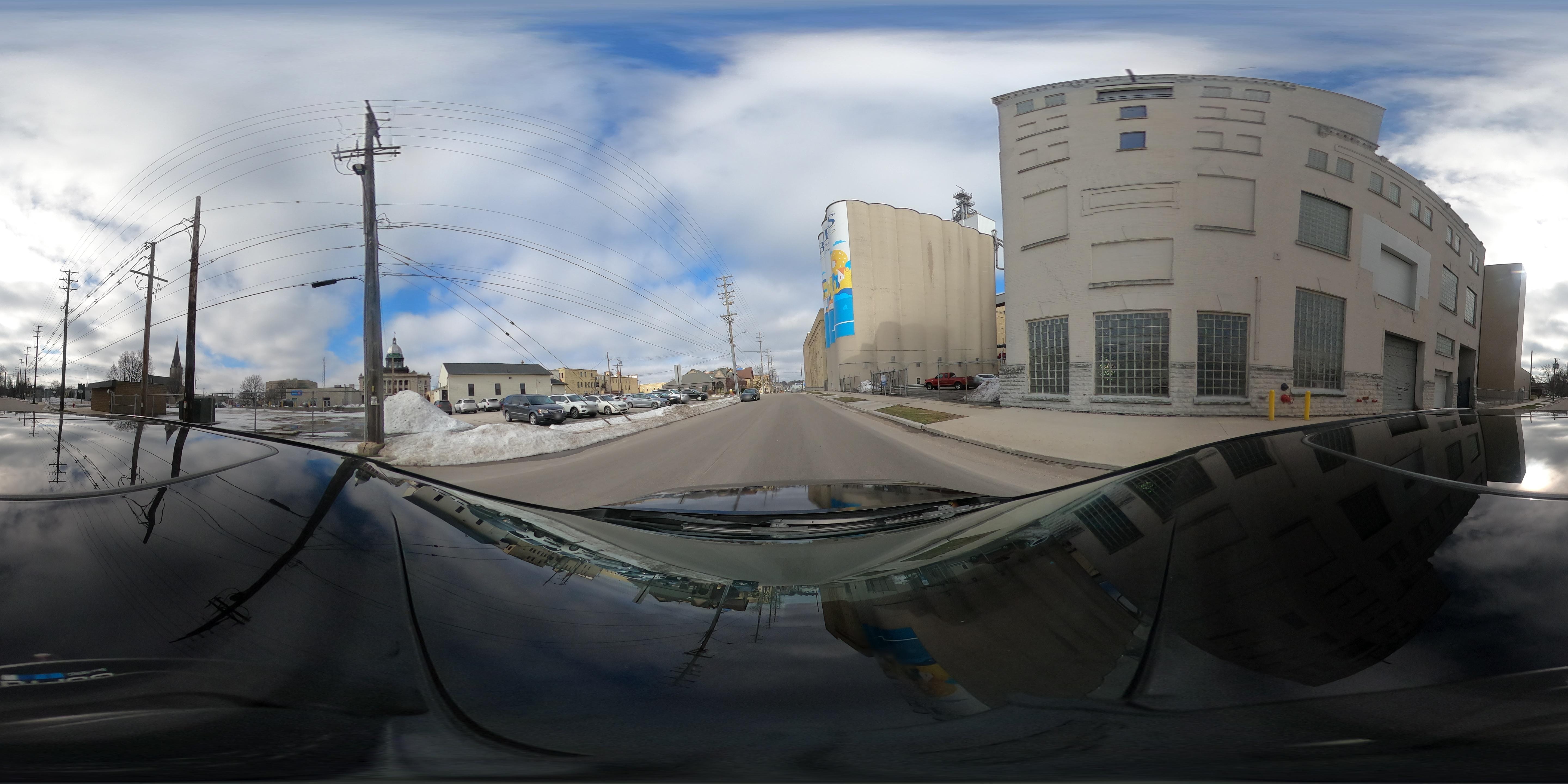 Street view of Manitowoc