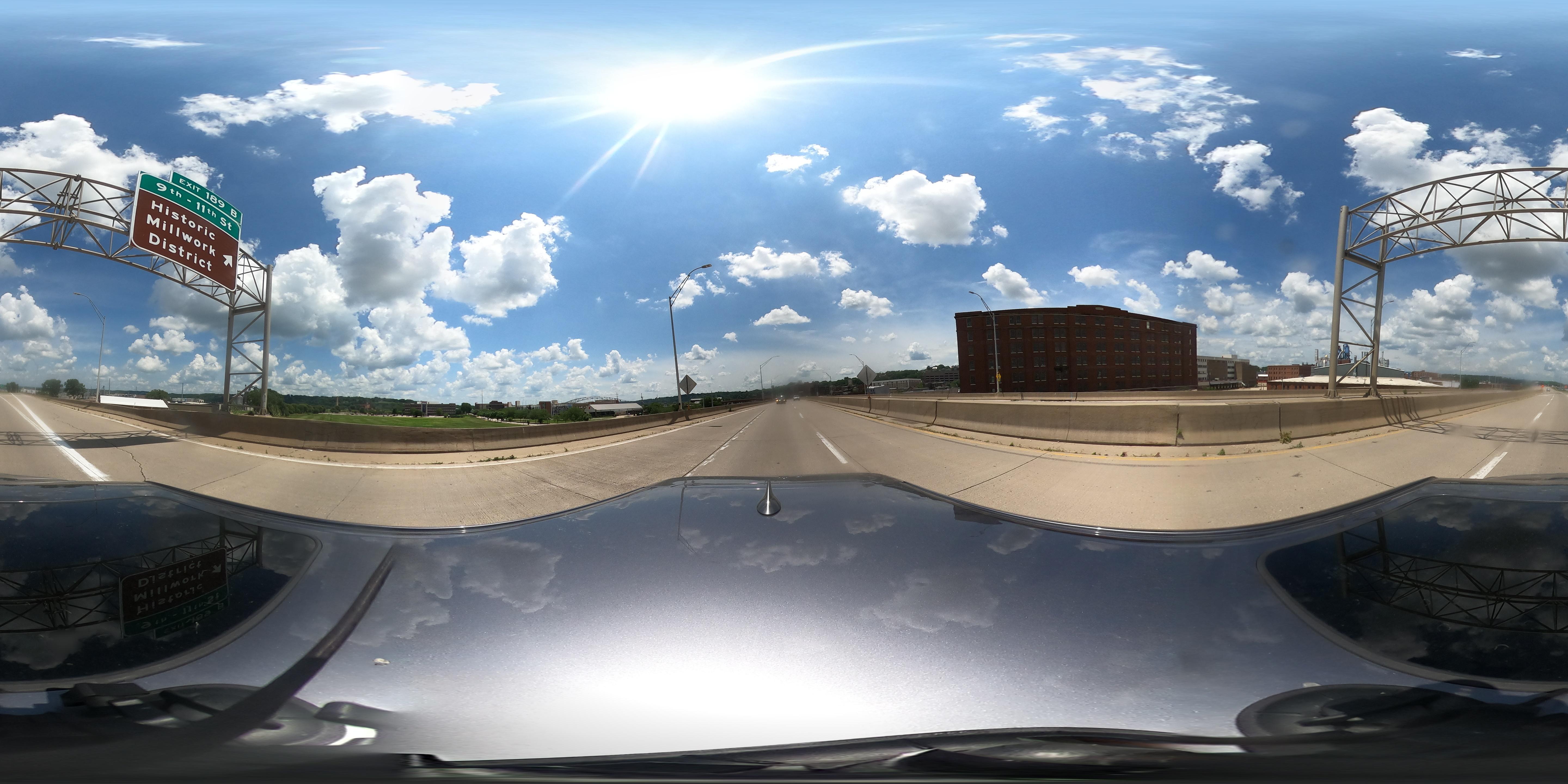 Street view of Dubuque