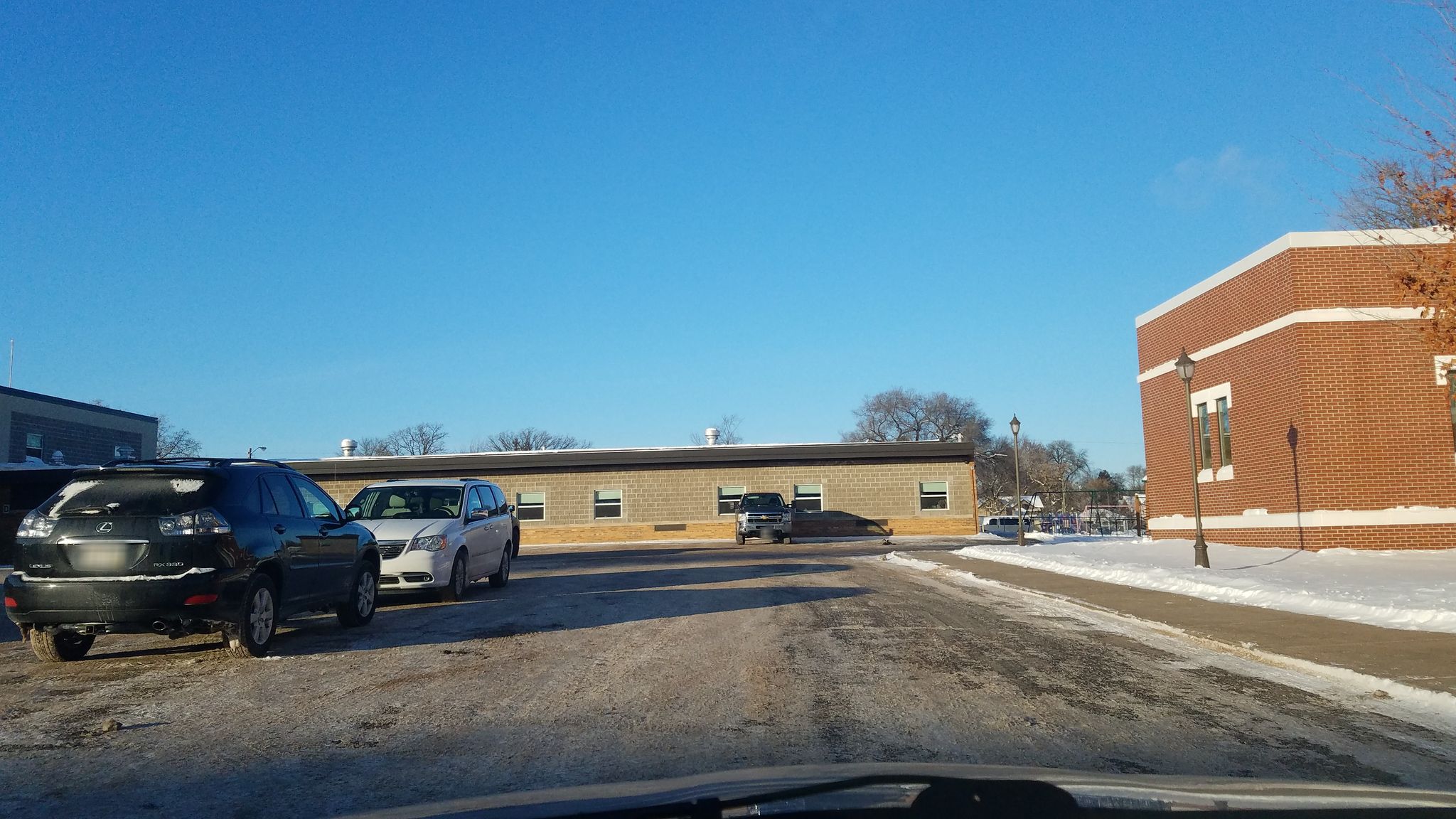 Street view of Rice Lake
