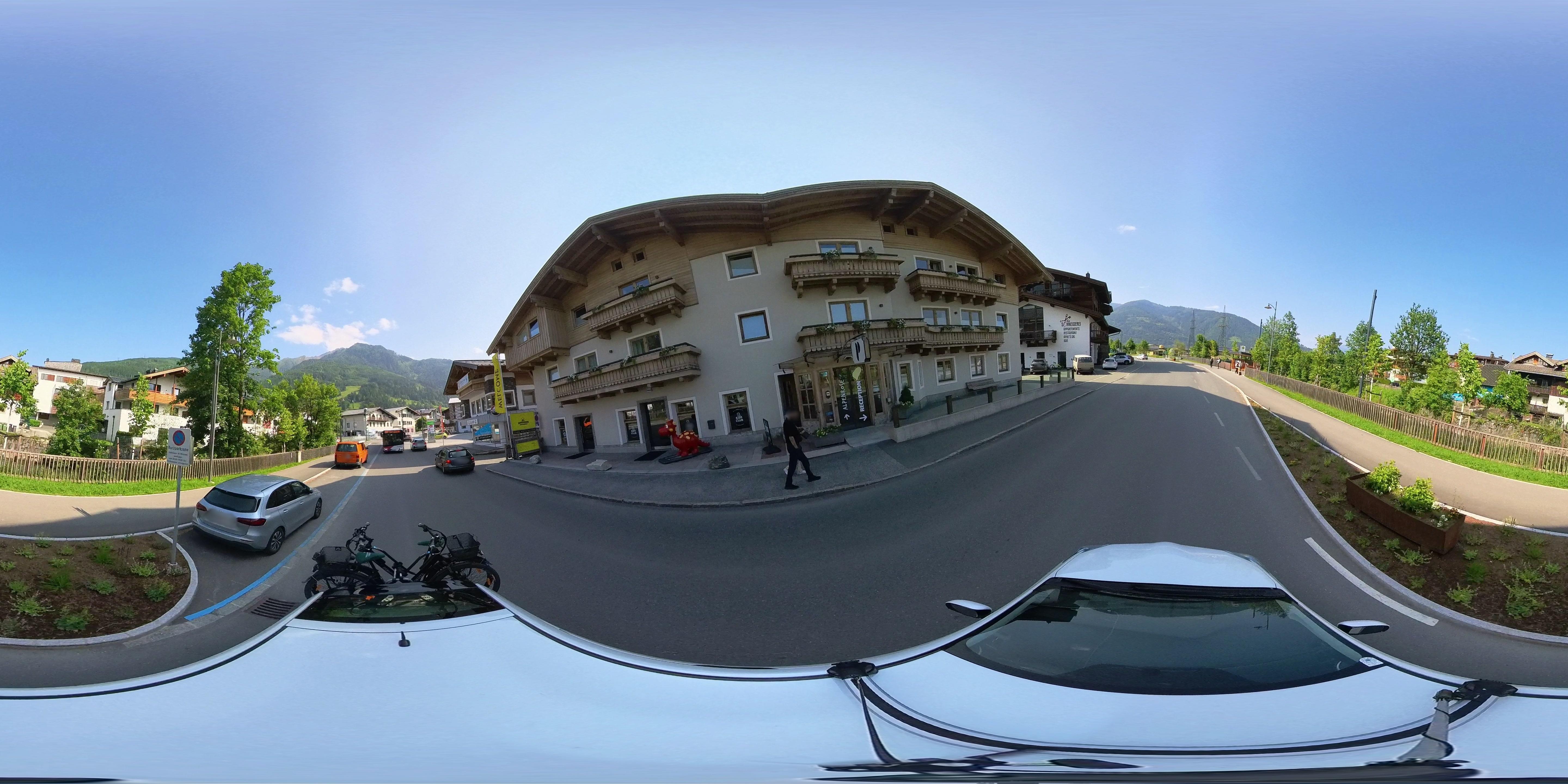 Street view of Kaprun