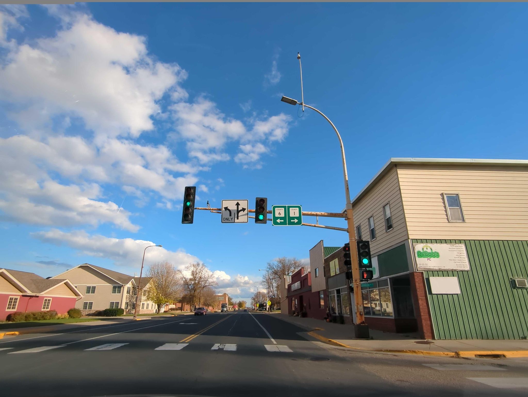 Street view of Fosston