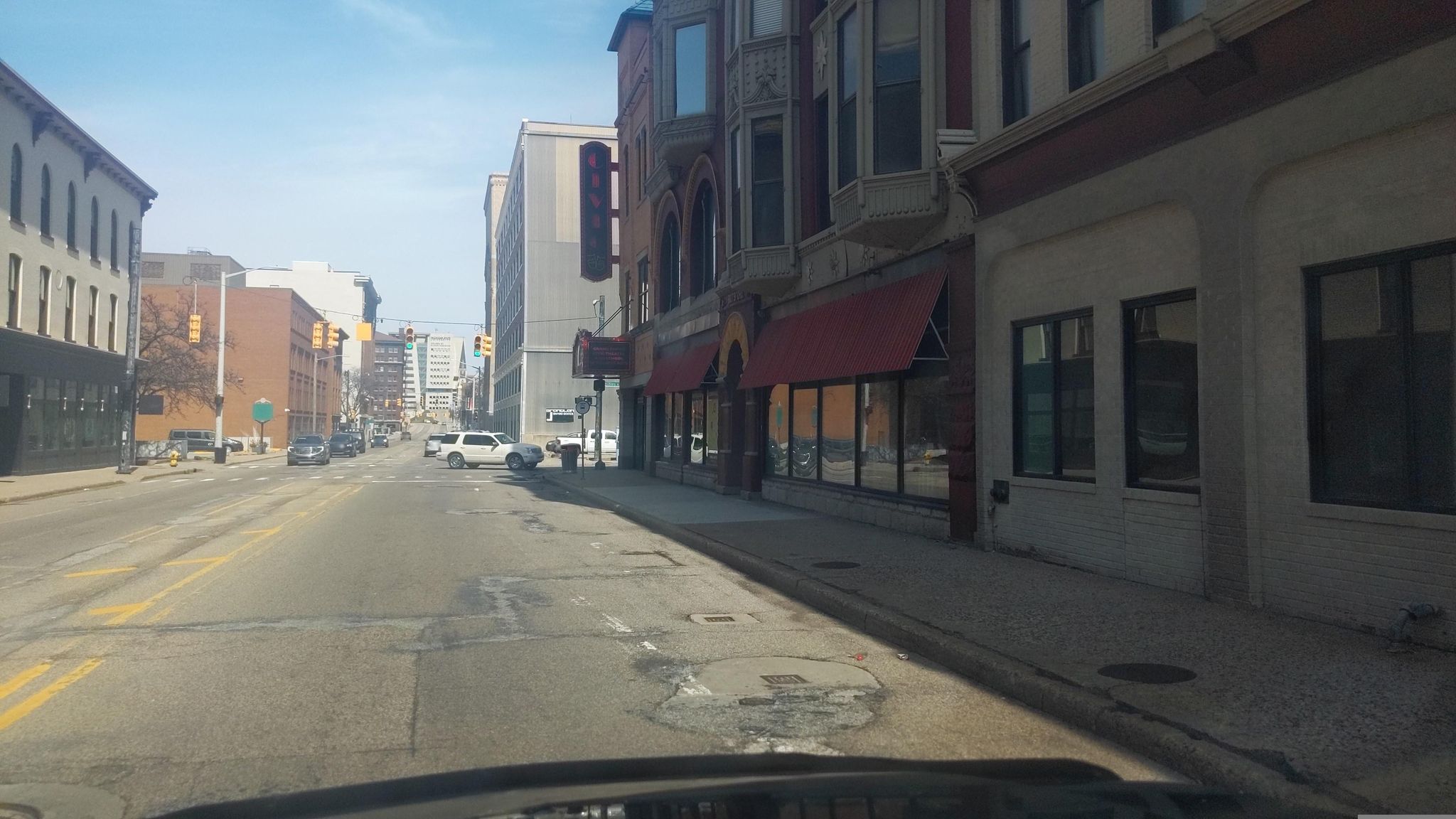 Street view of Grand Rapids