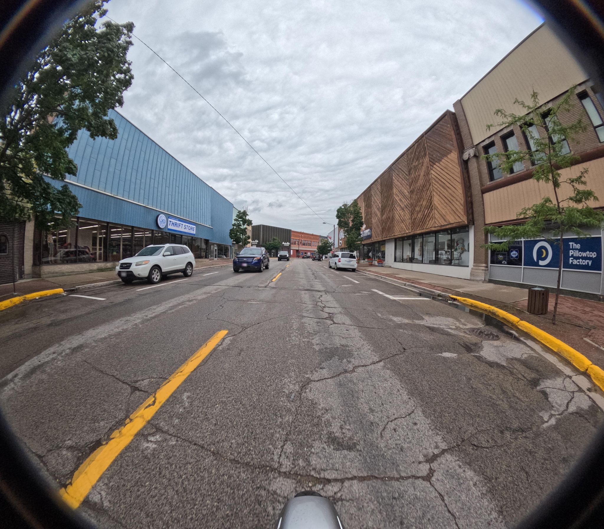 Street view of Marinette