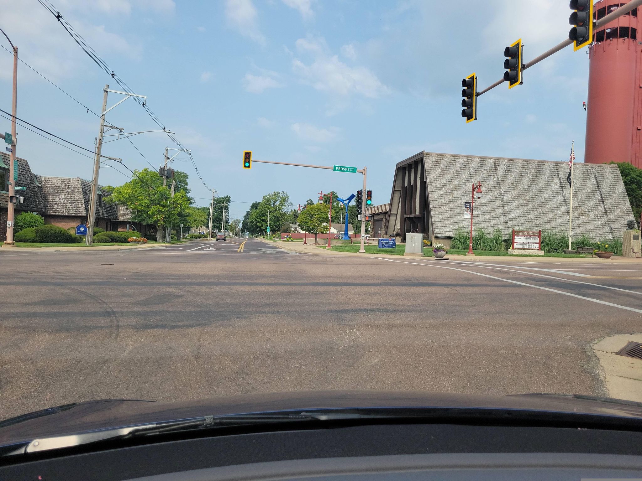 Street view of Peoria Heights