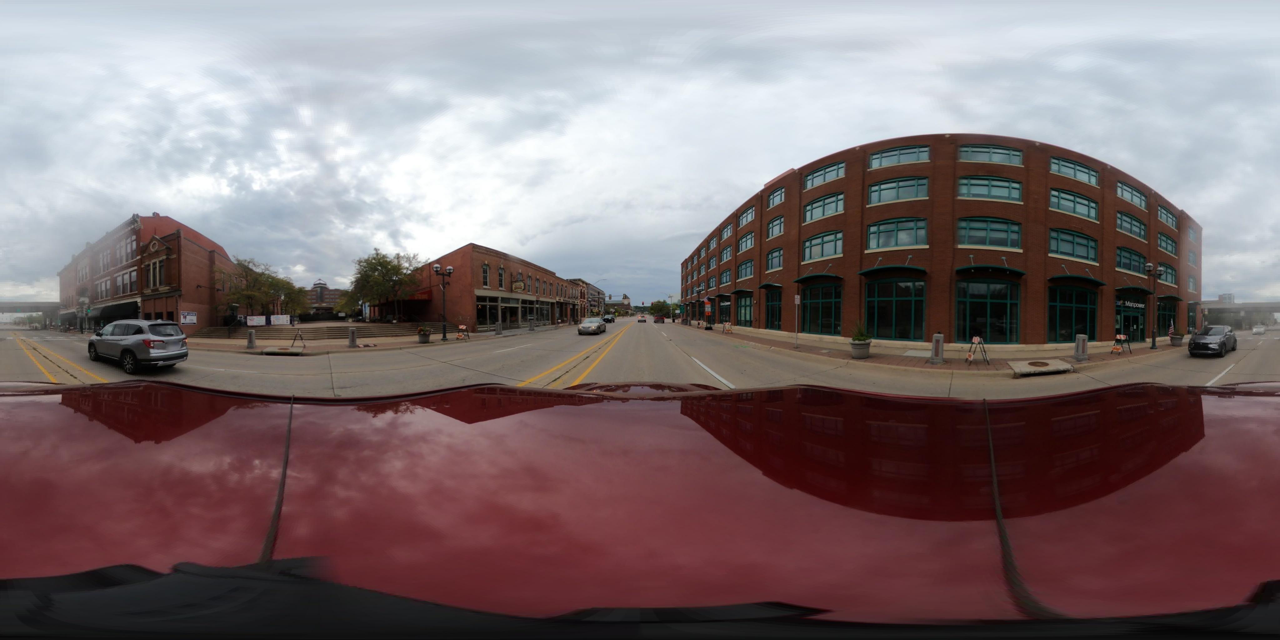Street view of Moline