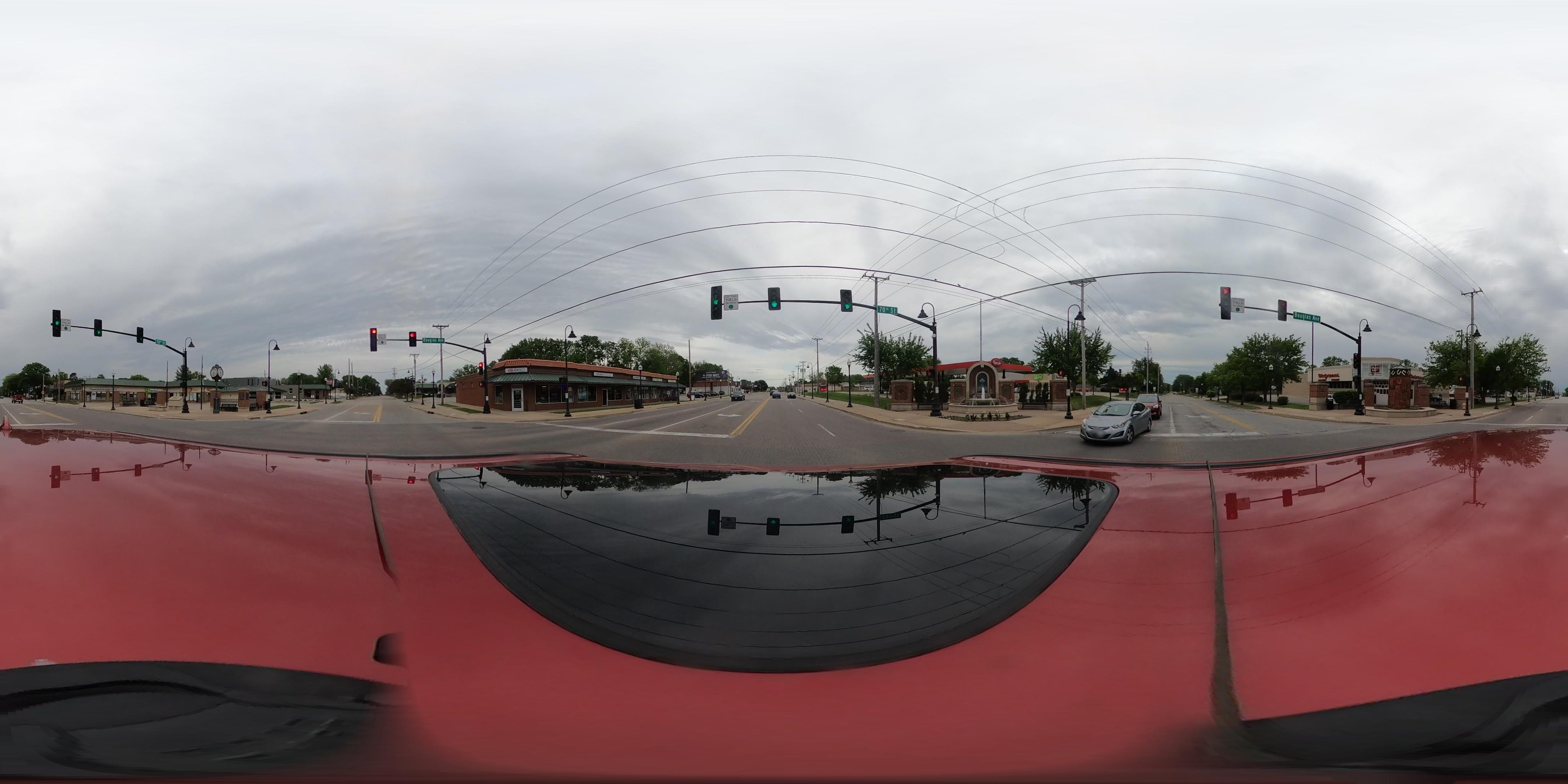 Street view of Urbandale