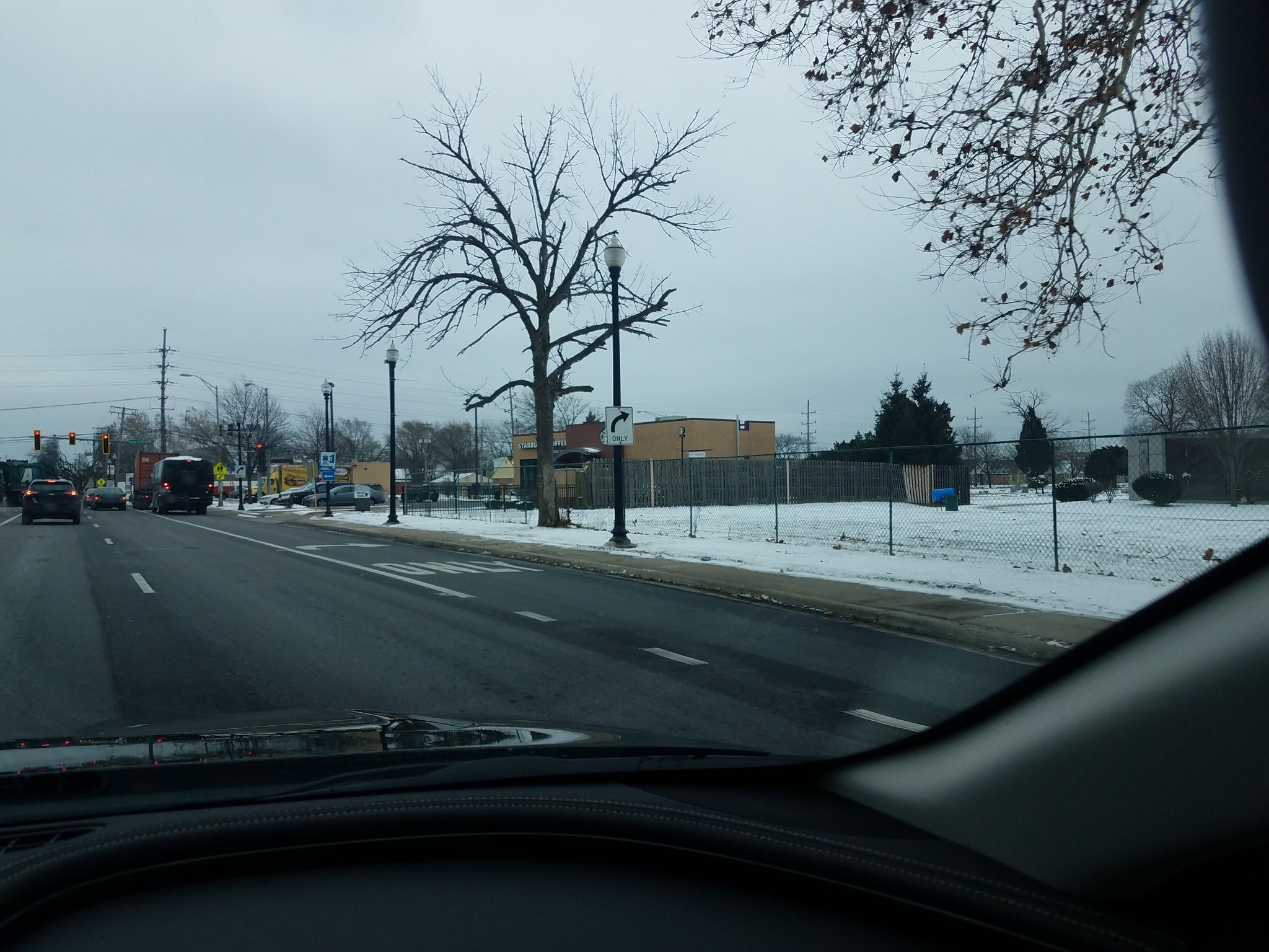 Street view of Schiller Park