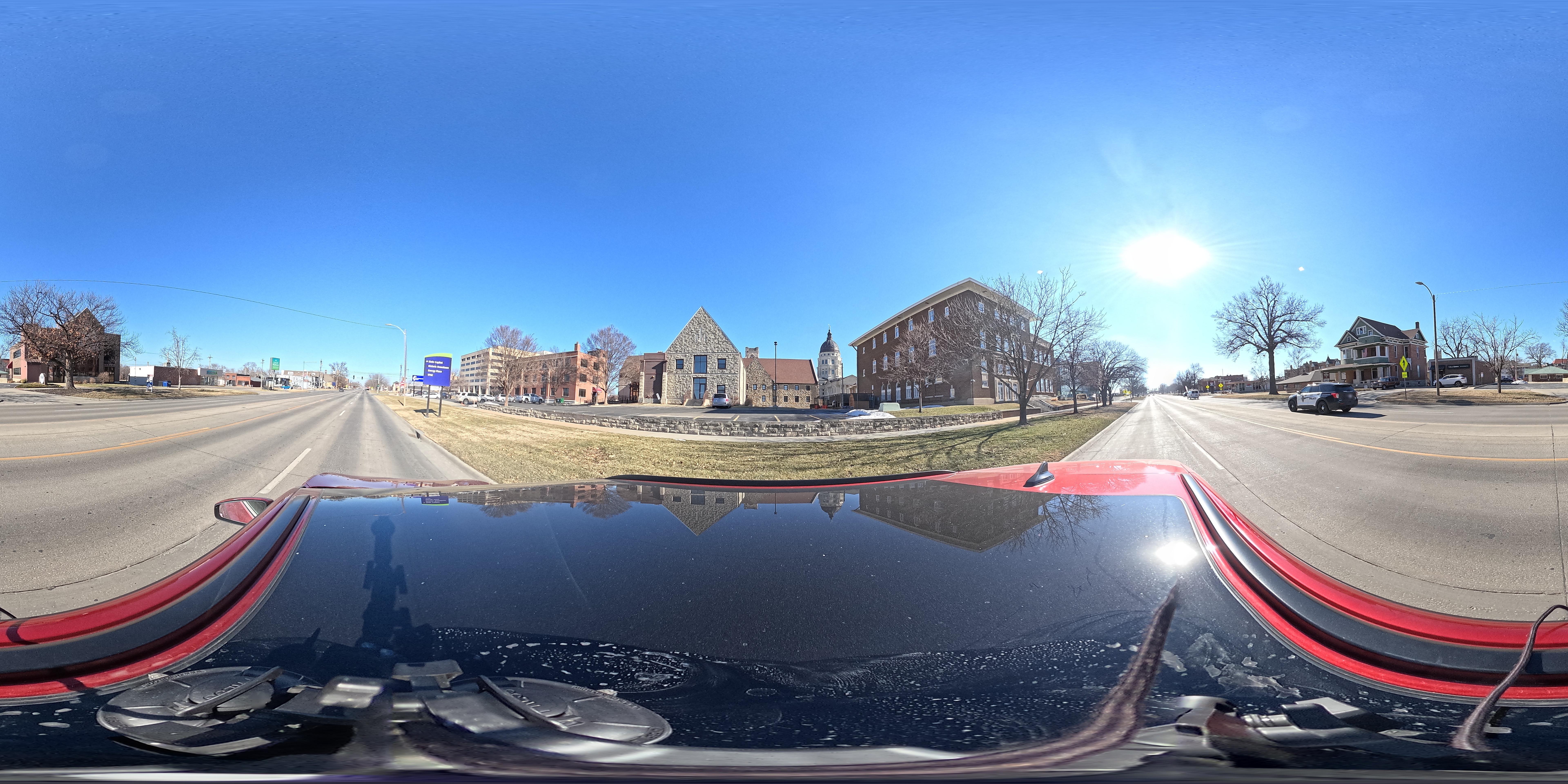 Street view of Topeka