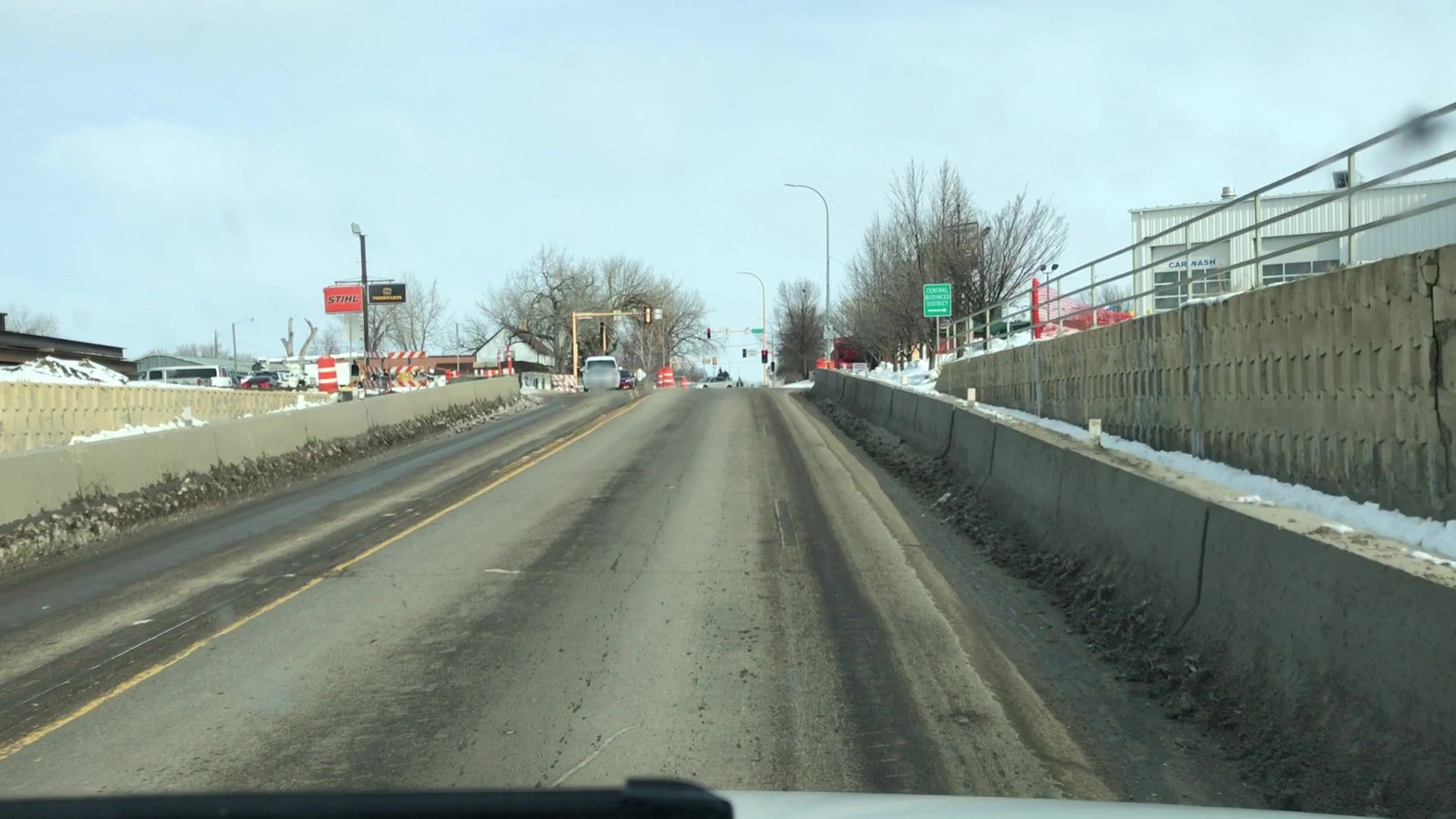 Street view of Devils Lake