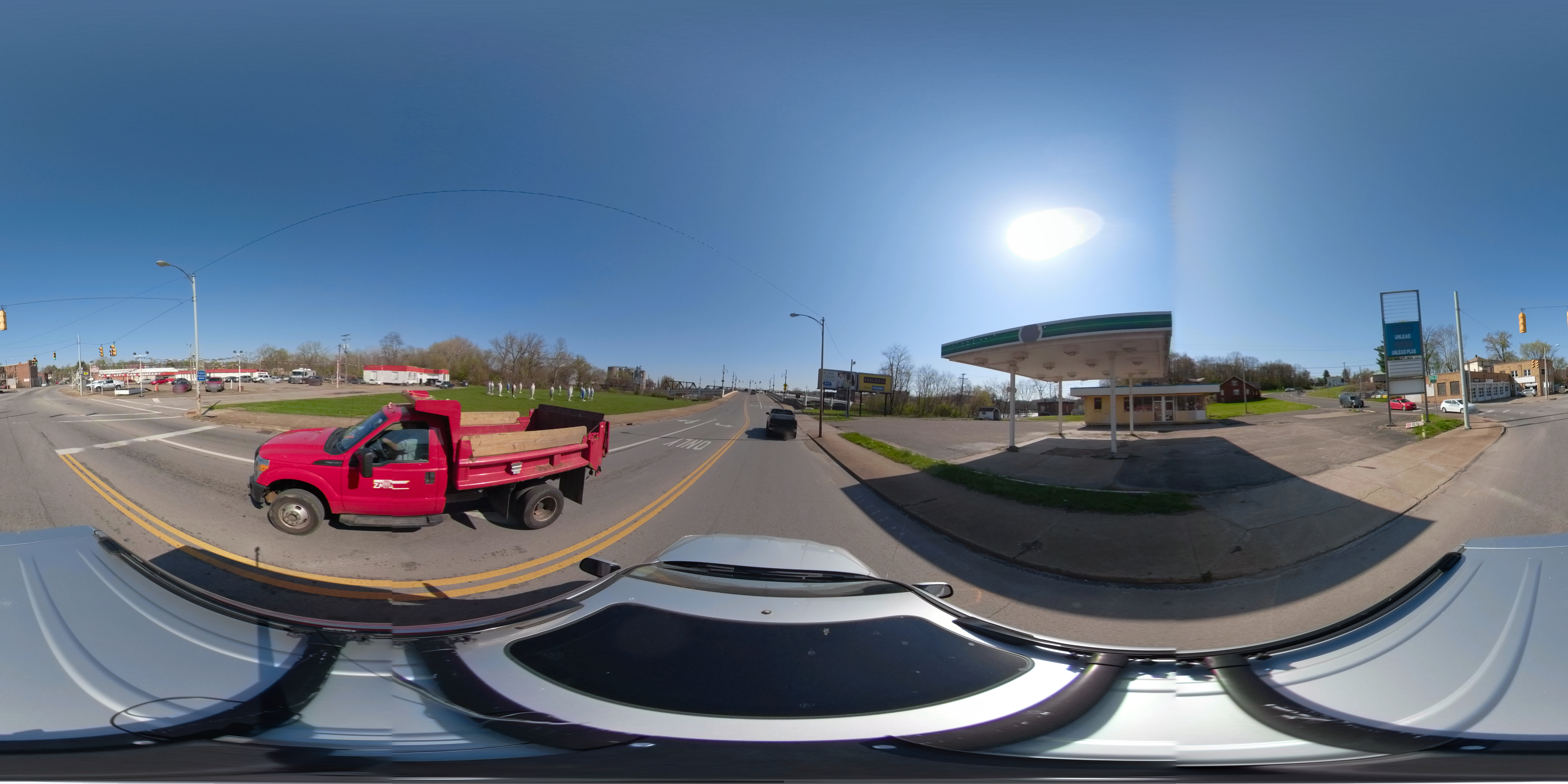 Street view of Zanesville