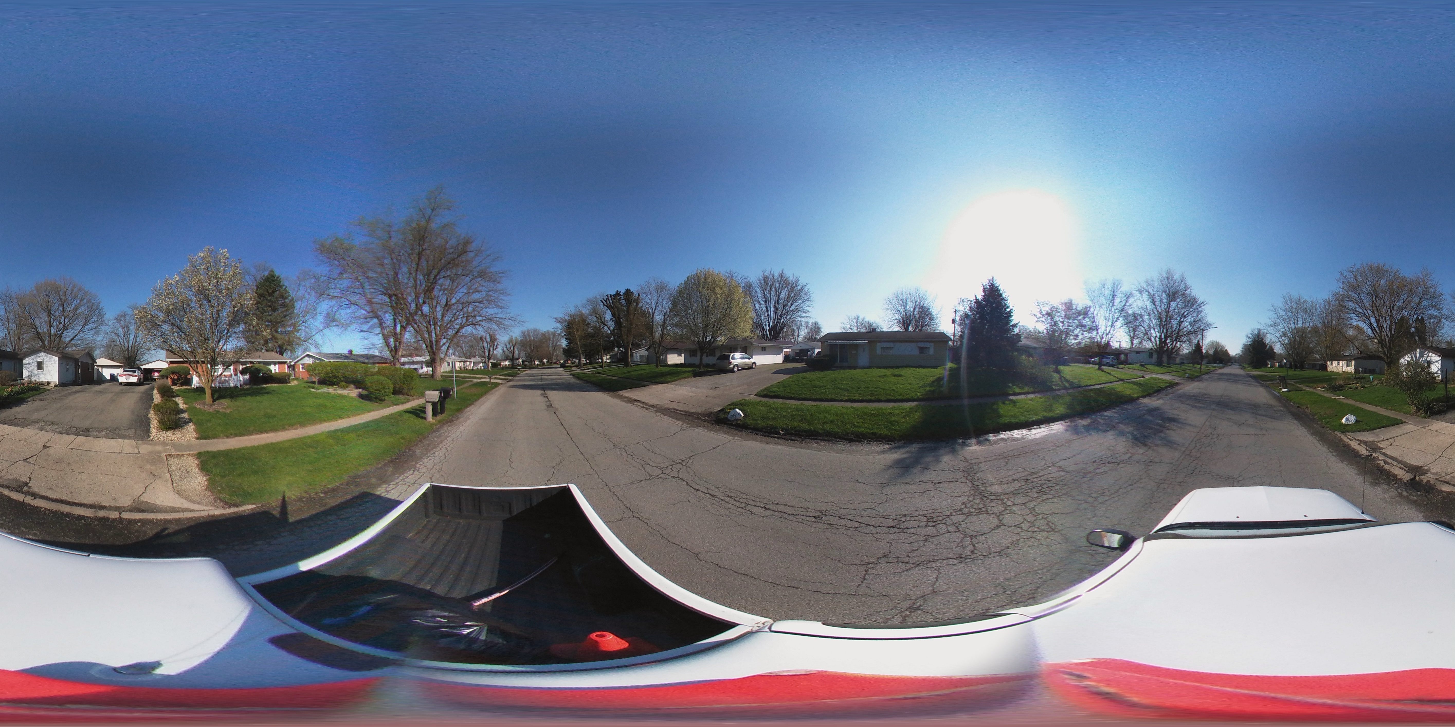 Street view of Indian Heights