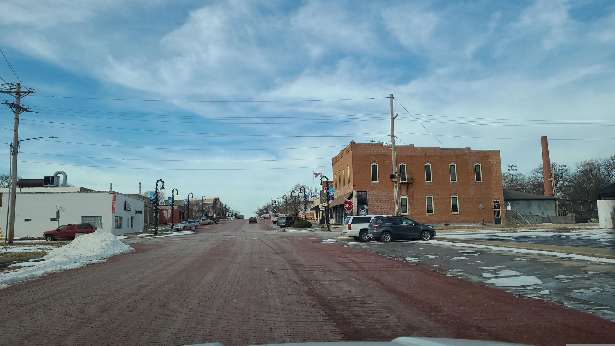 Street view of Baldwin City