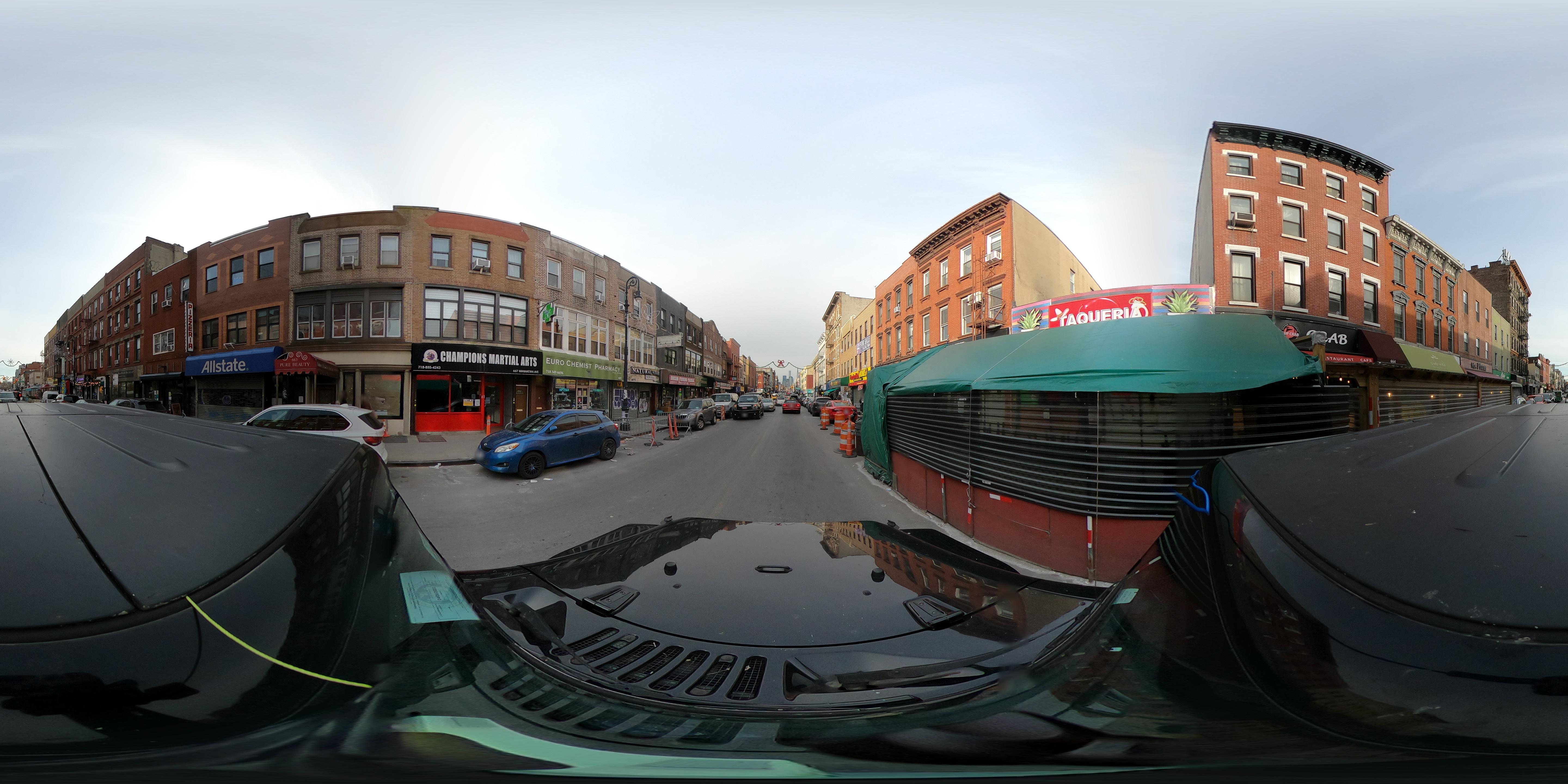 Street view of Greenpoint
