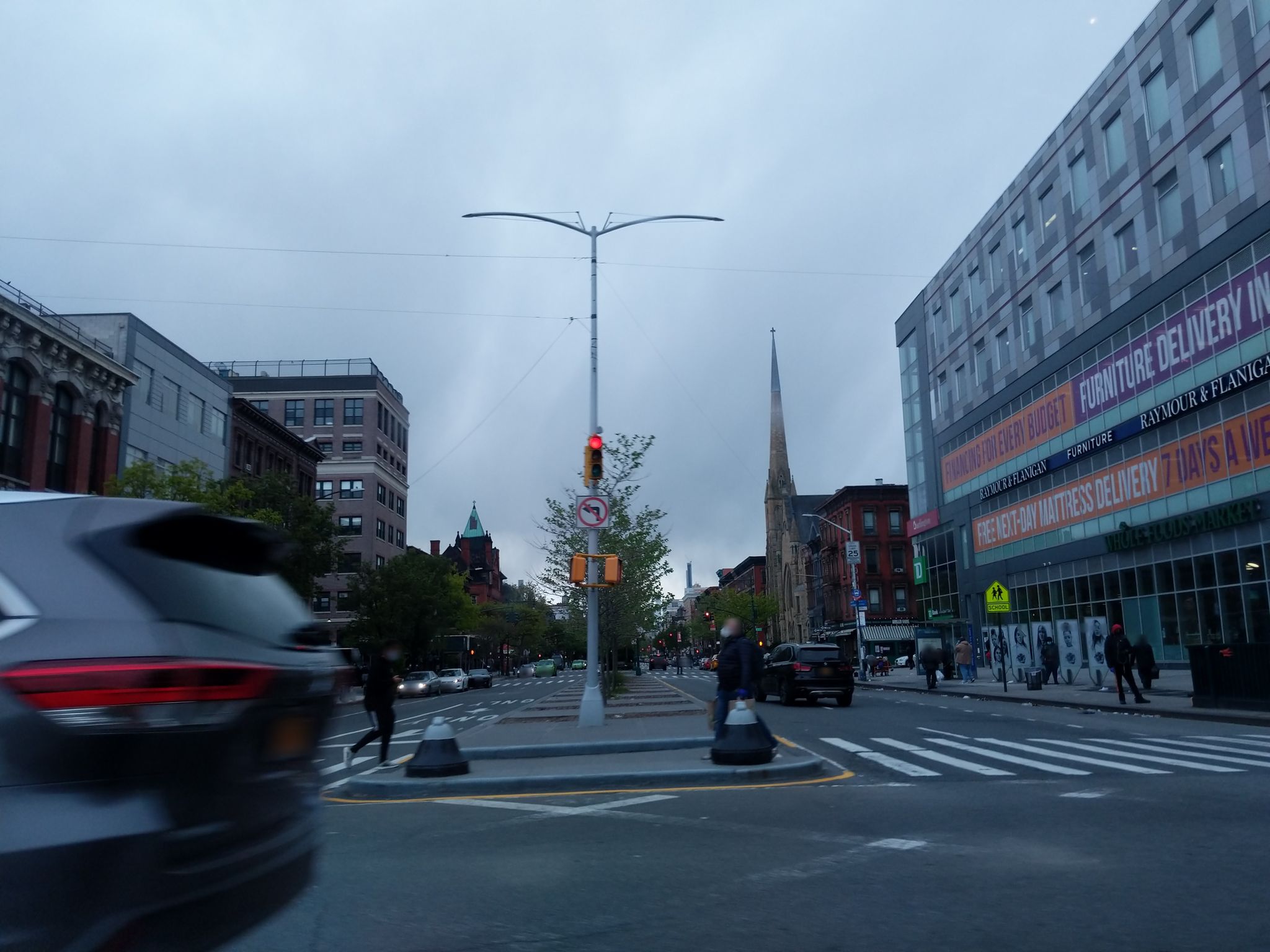 Street view of Harlem
