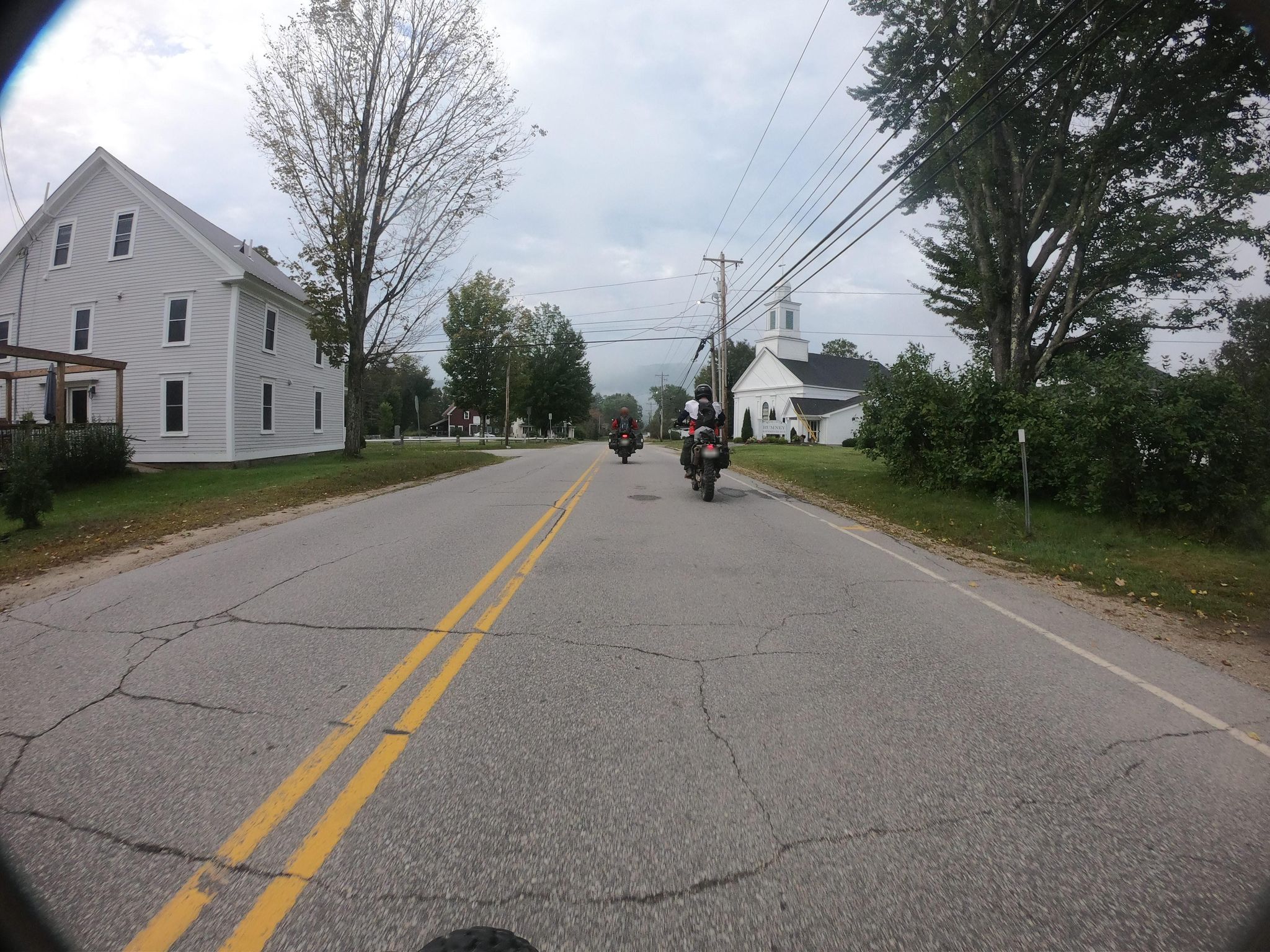 Street view of Rumney