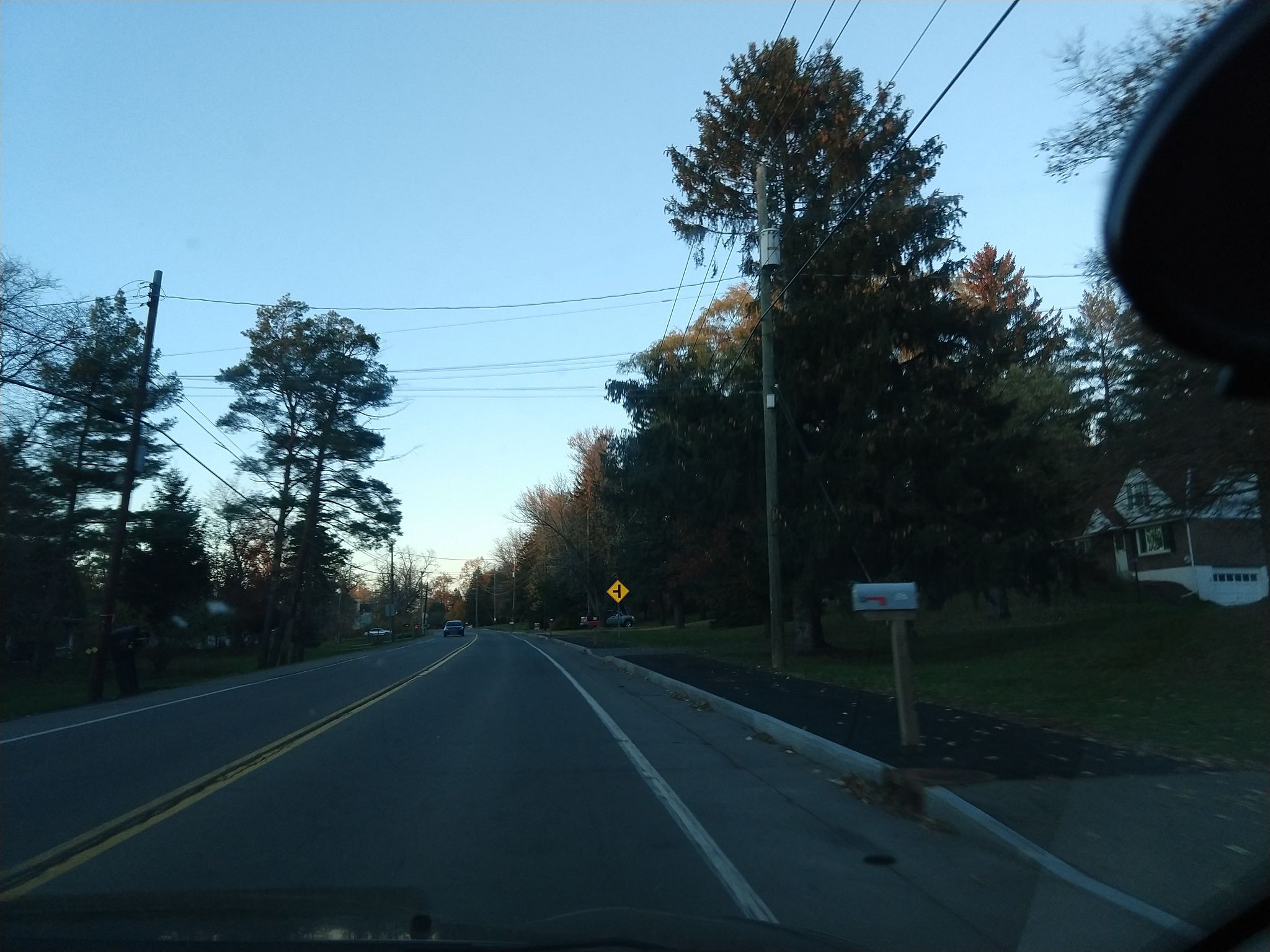 Street view of Northeast Ithaca