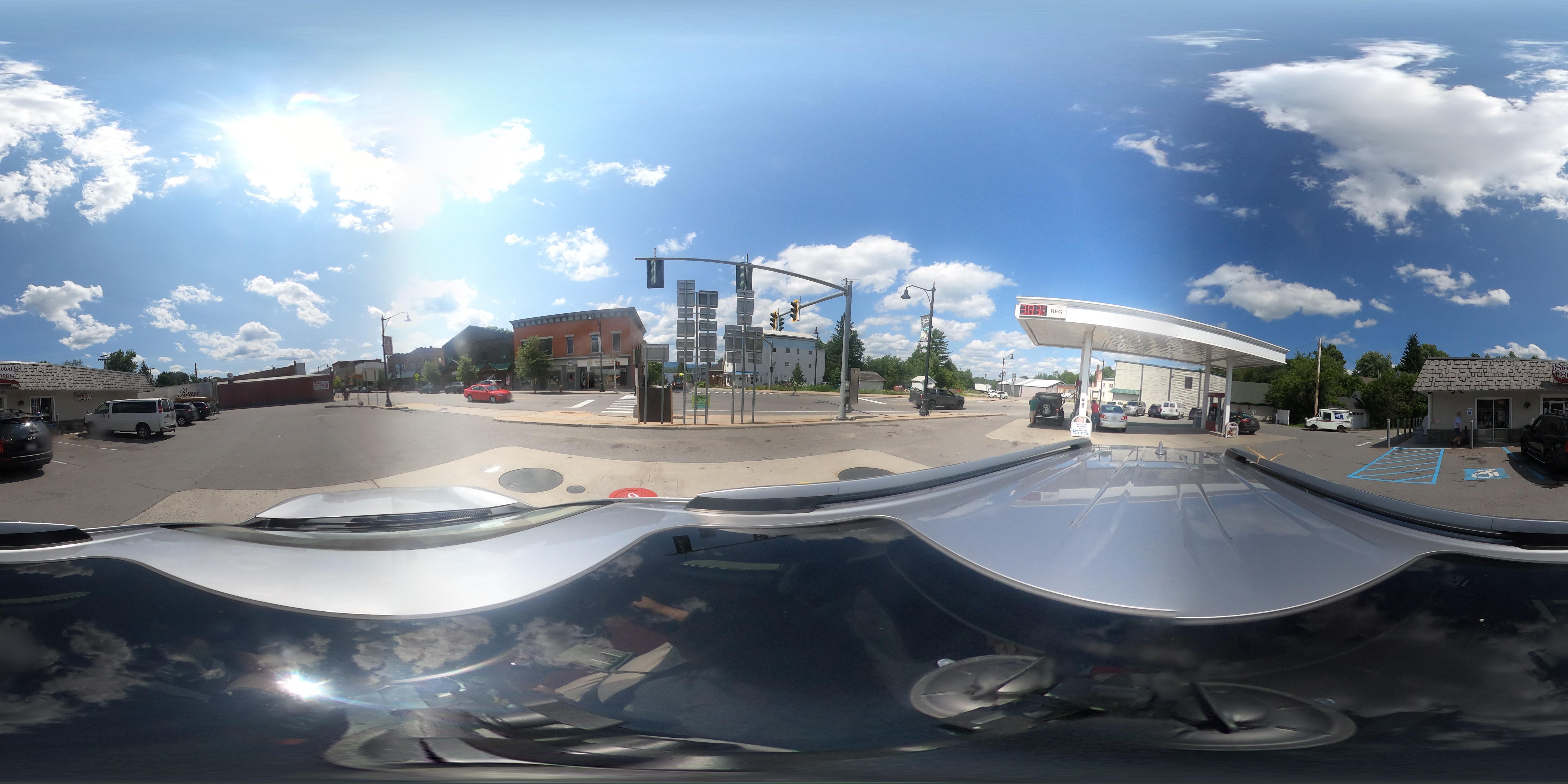 Street view of Tupper Lake