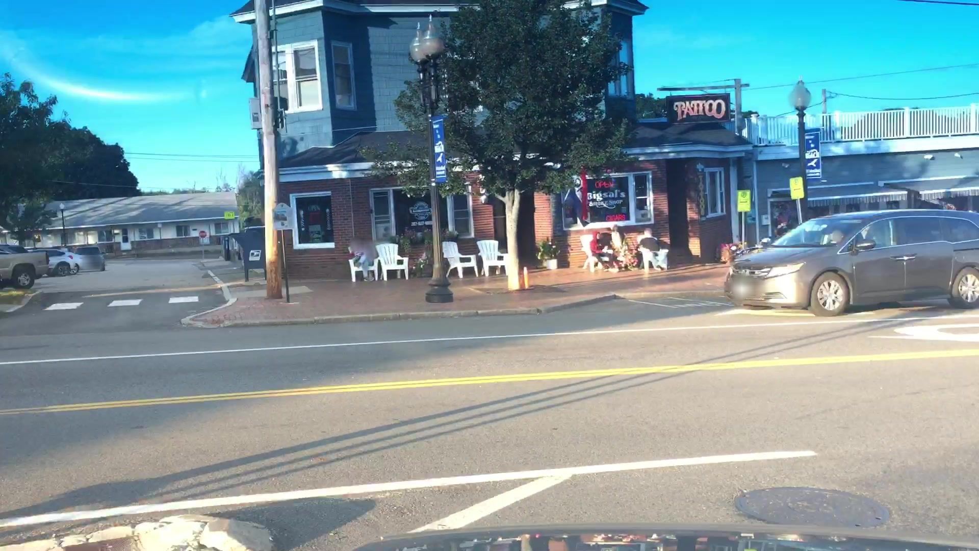 Street view of Old Orchard Beach