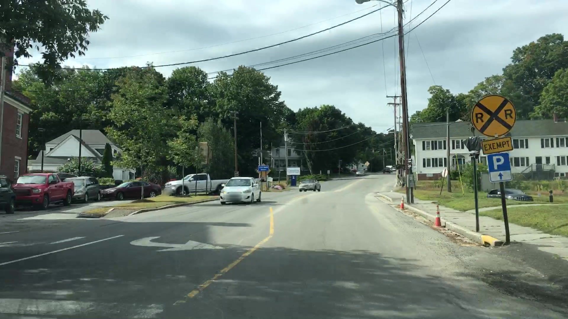 Street view of Hallowell