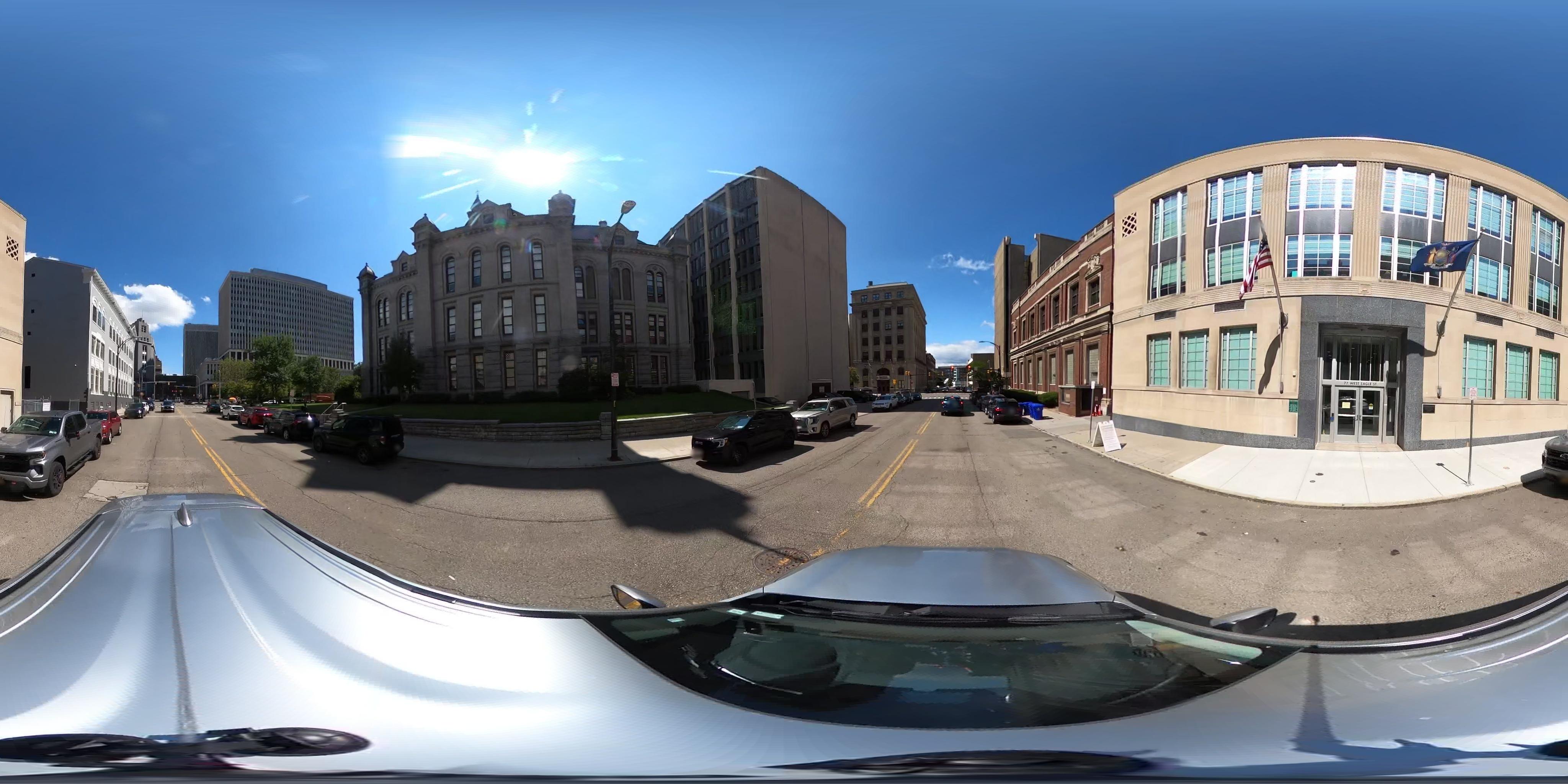 Street view of Buffalo