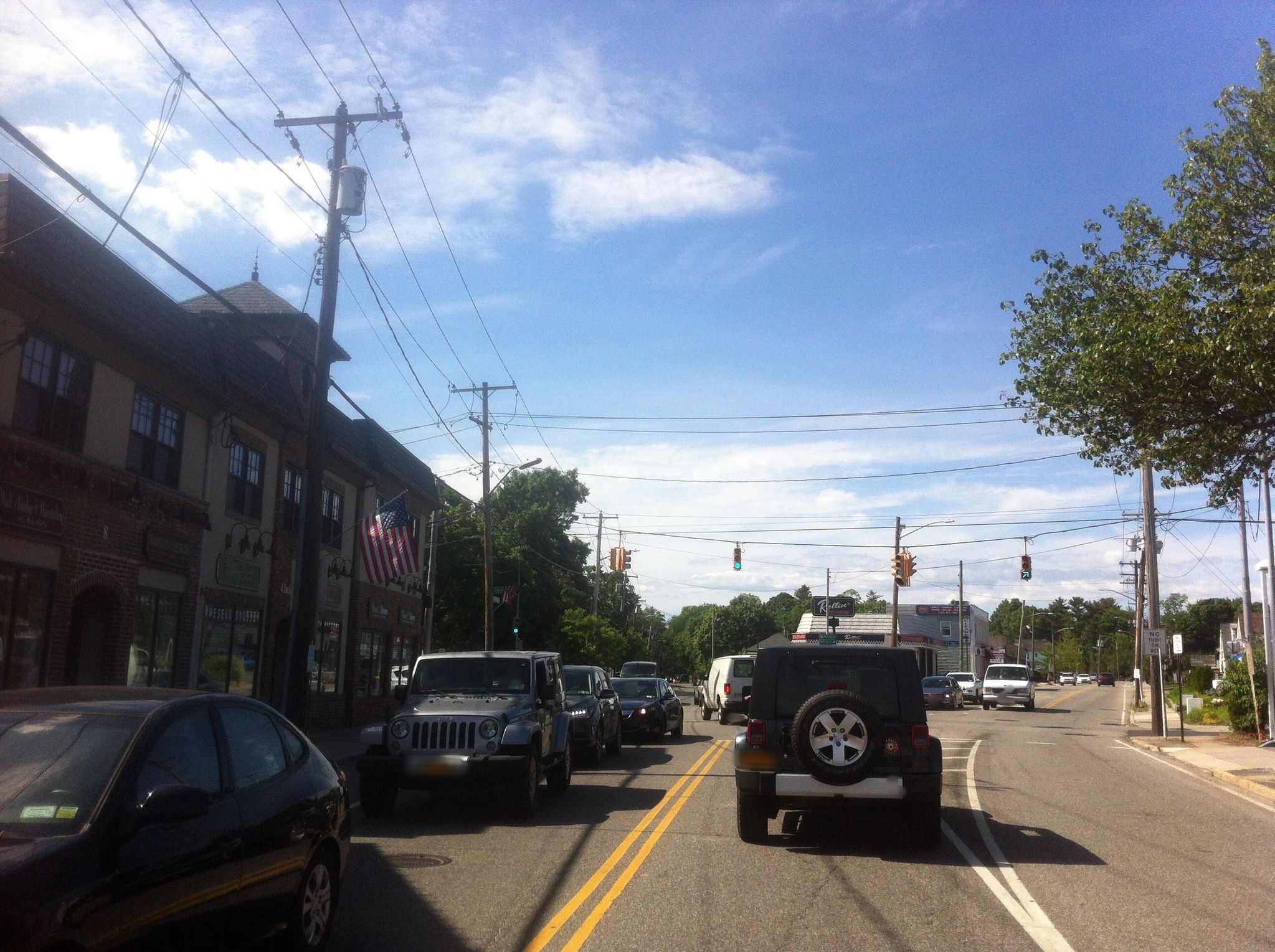 Street view of Syosset