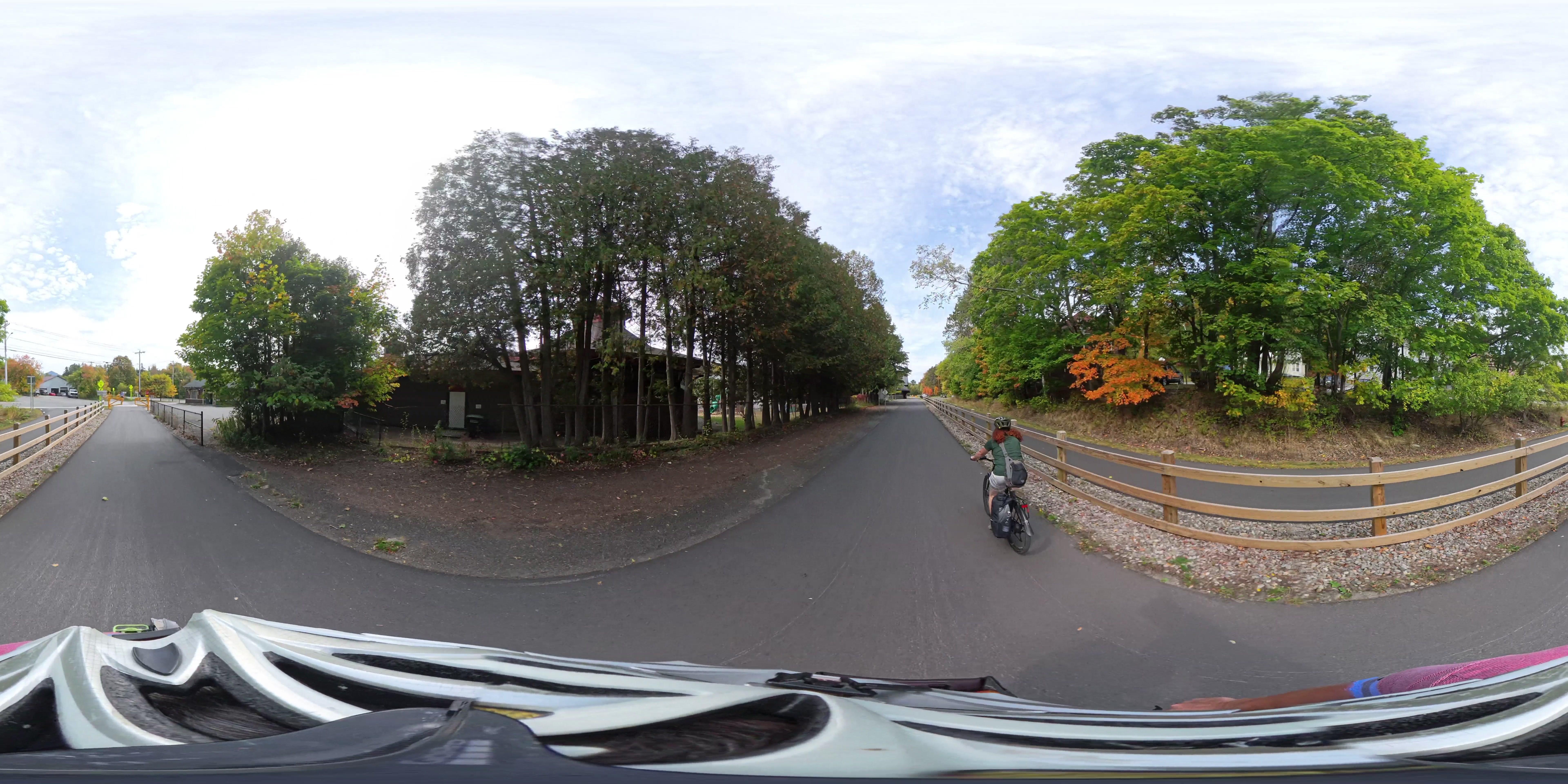 Street view of Saranac Lake