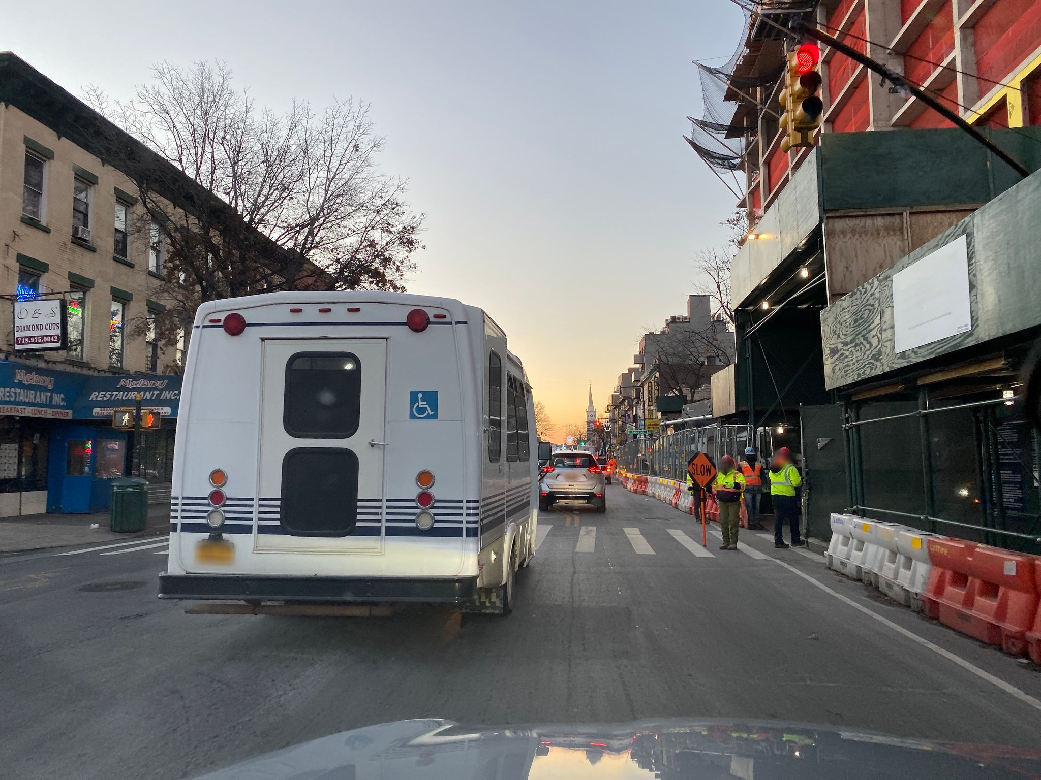 Street view of Flatbush